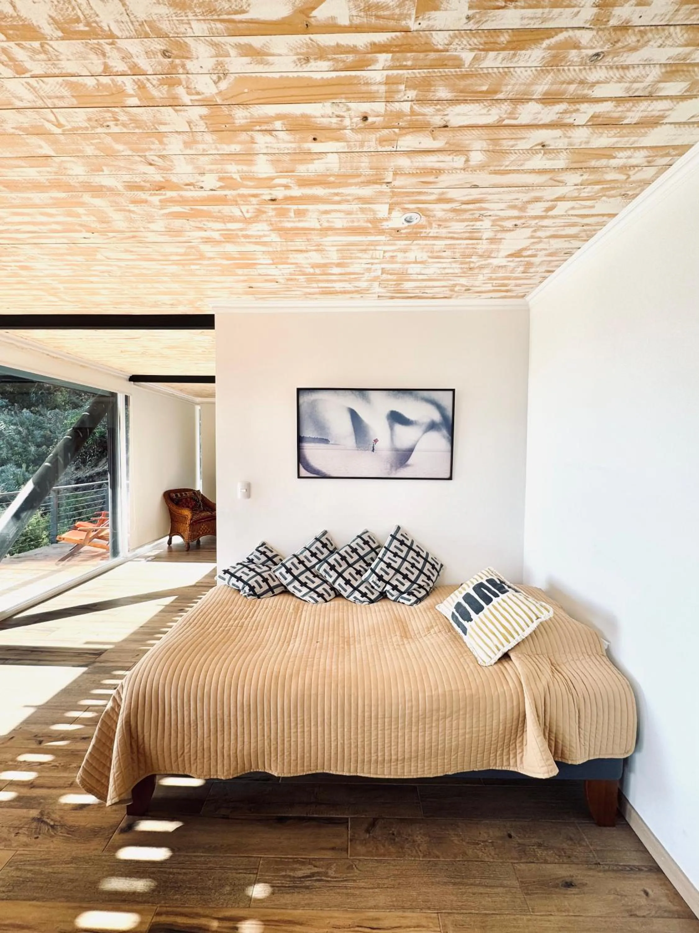 Bed in Lofts - Casa El Pangue, Zapallar