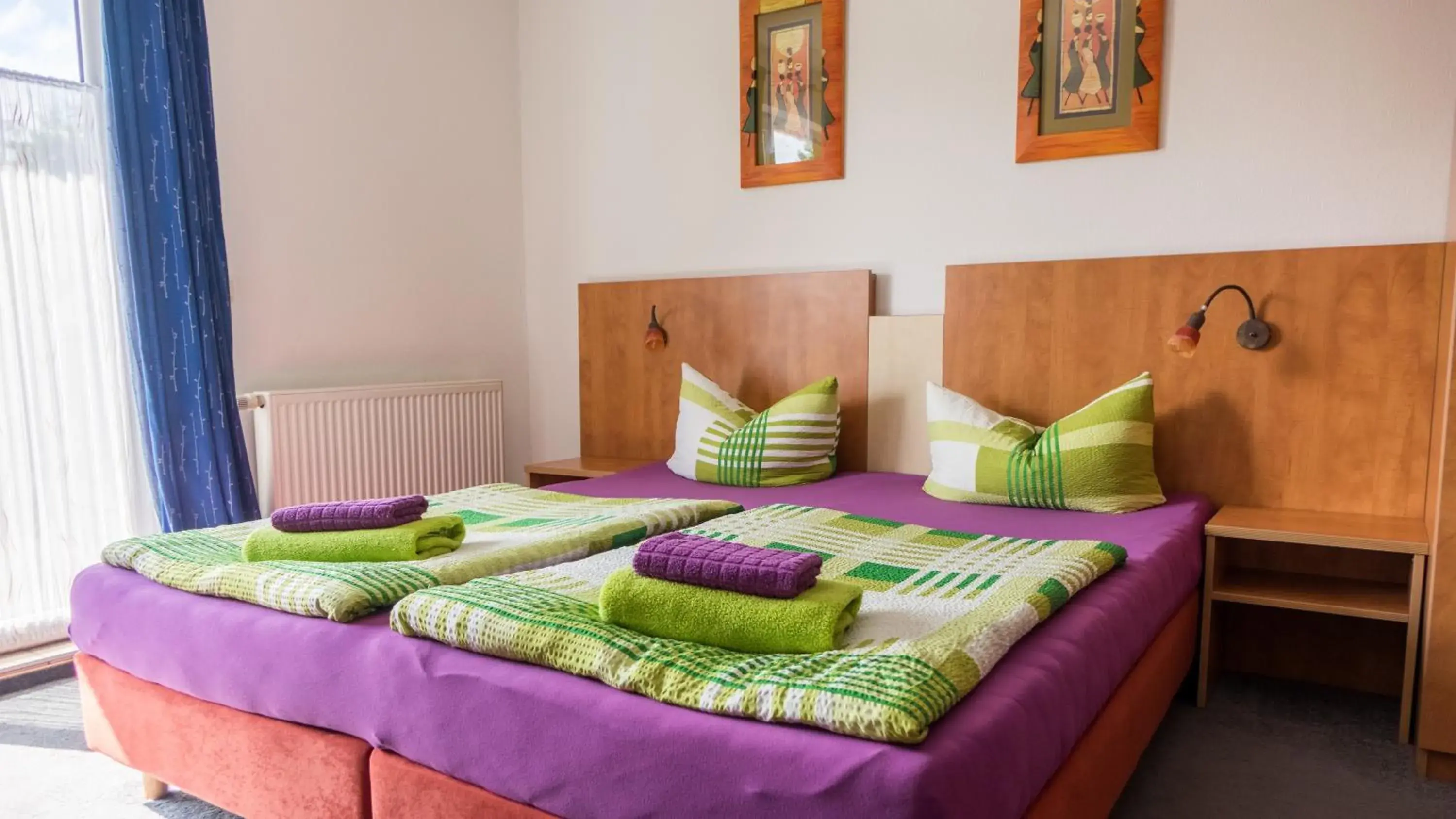 Double Room in Pension Elmenhorst Double Room in Pension Elmenhorst