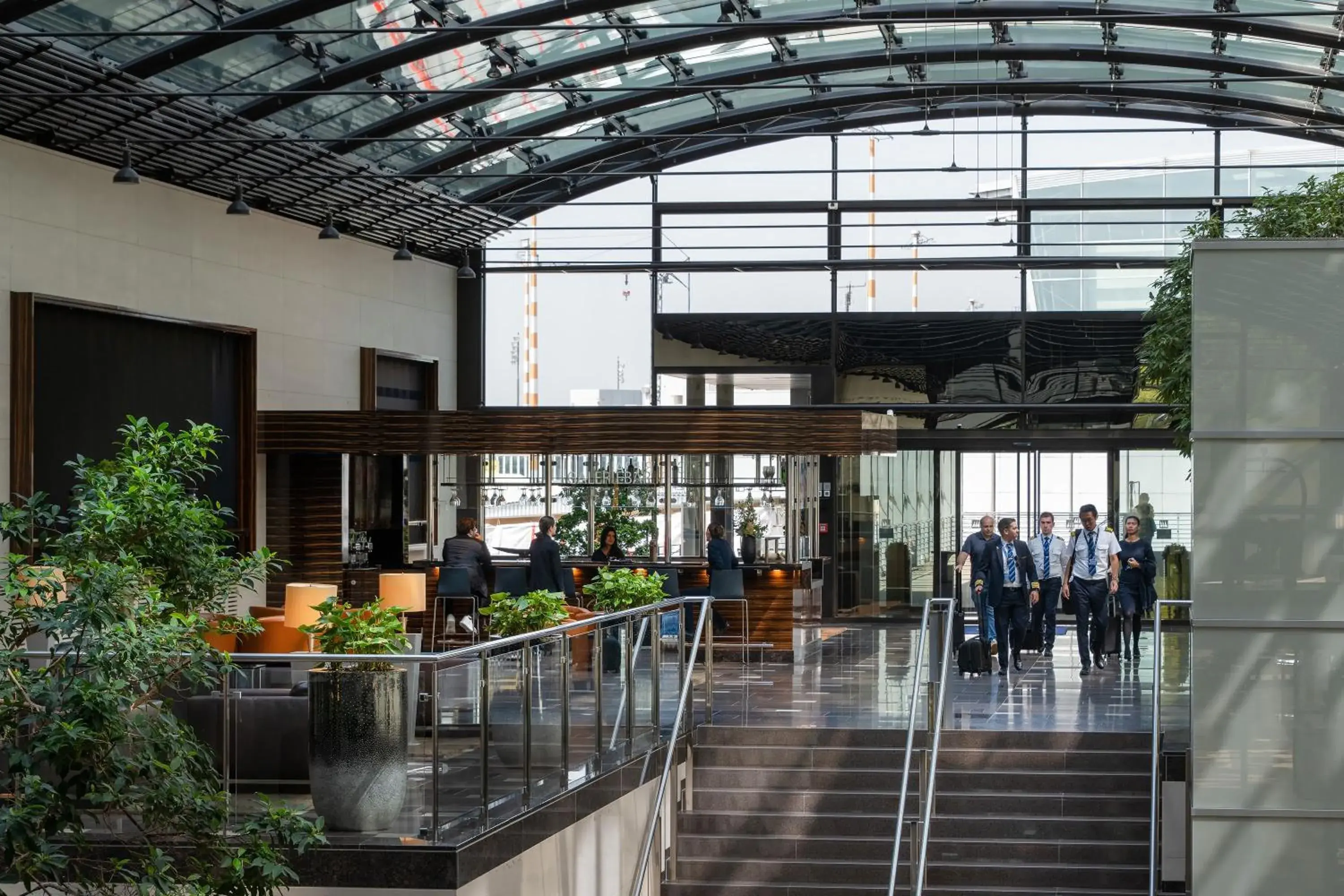 Lobby or reception in Maritim Hotel Düsseldorf Lobby or reception in Maritim Hotel Düsseldorf
