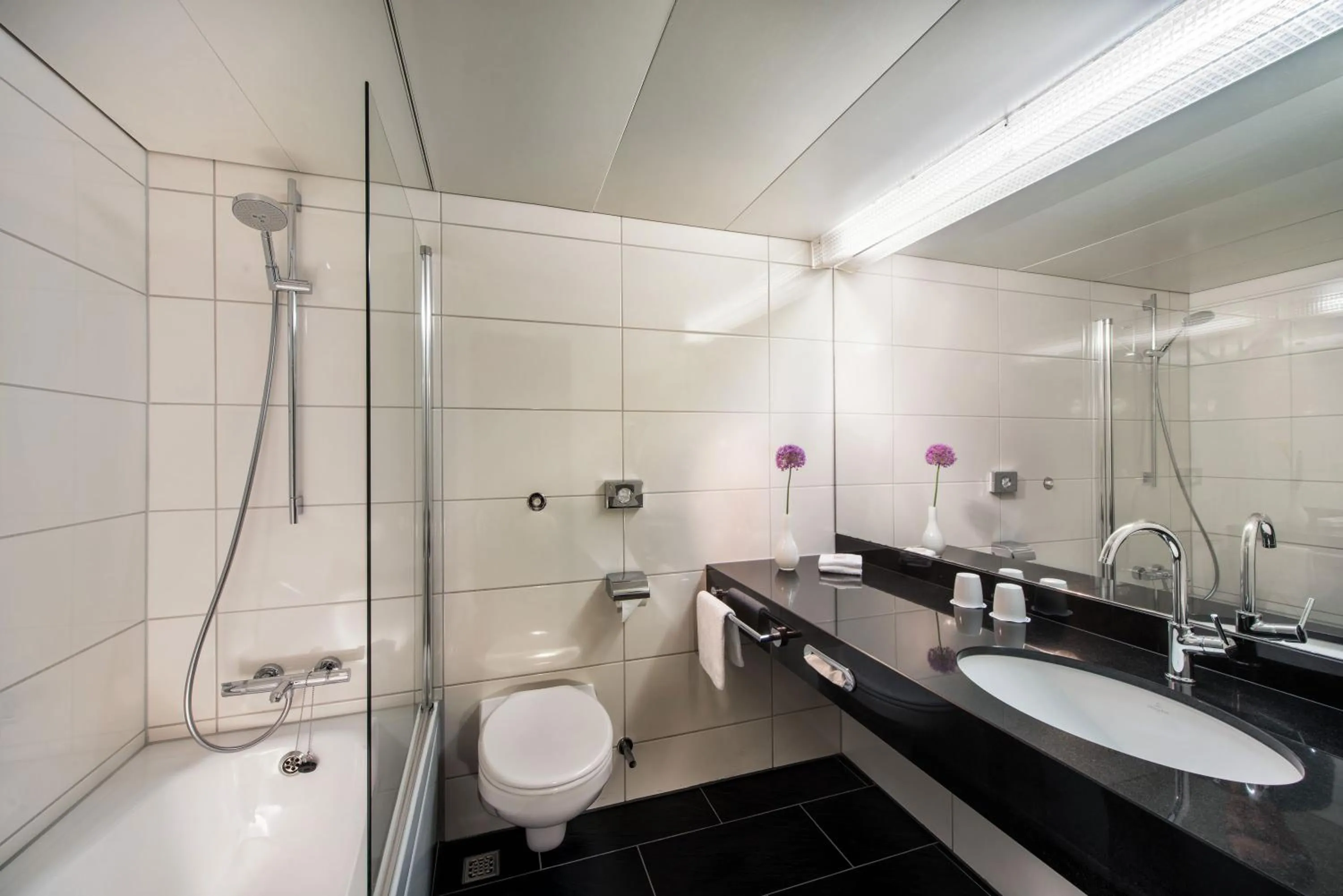 Bathroom in Maritim Hotel Bellevue Kiel