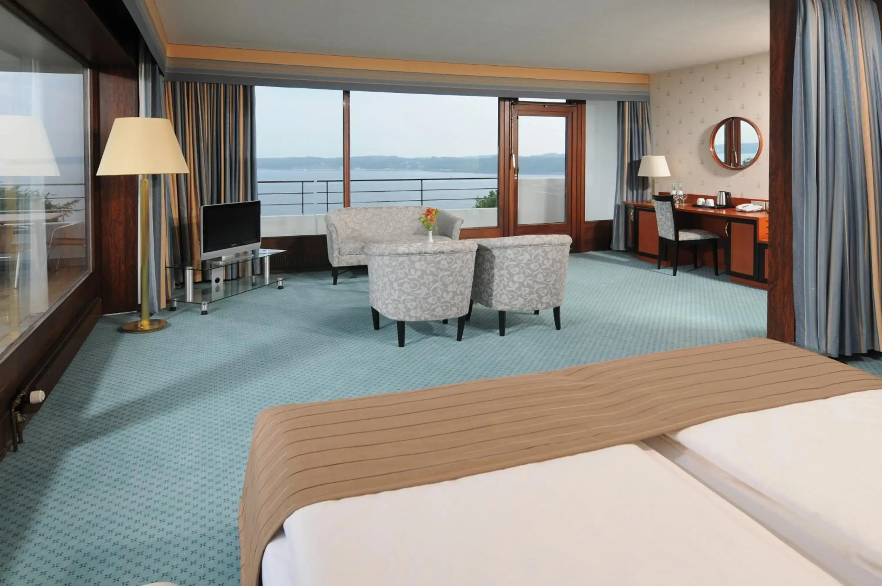 Bed in Maritim Hotel Bellevue Kiel Bed in Maritim Hotel Bellevue Kiel