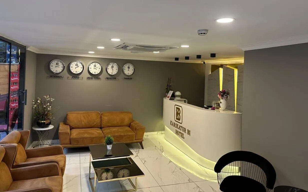 Lobby or reception in Karikatür Bi Hotel