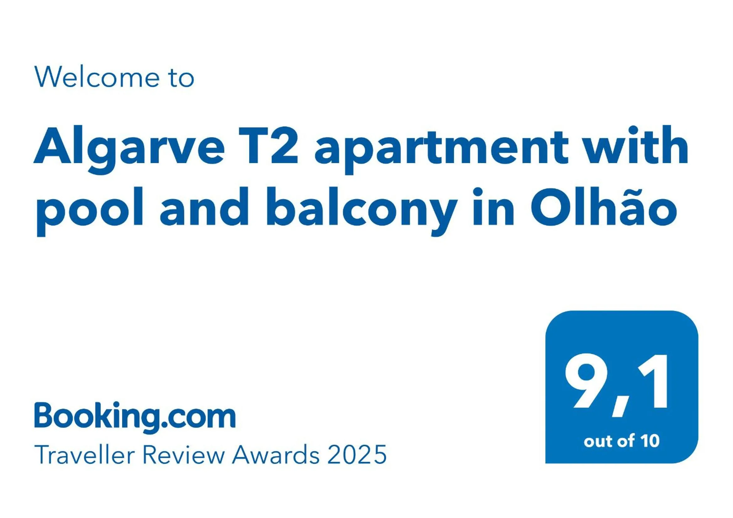 View (from property/room) in Algarve T2 apartment with pool and balcony in Olhão