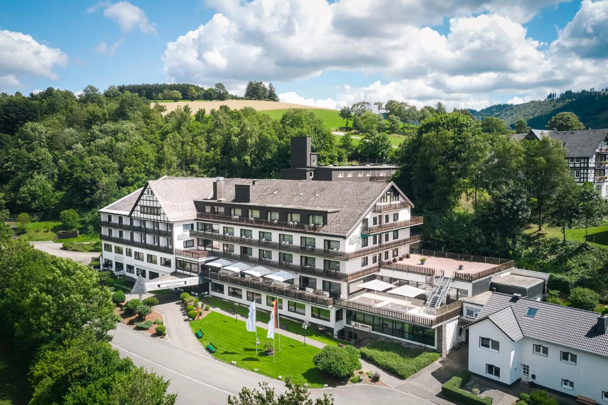 Property building in Sauerland Alpin Hotel
