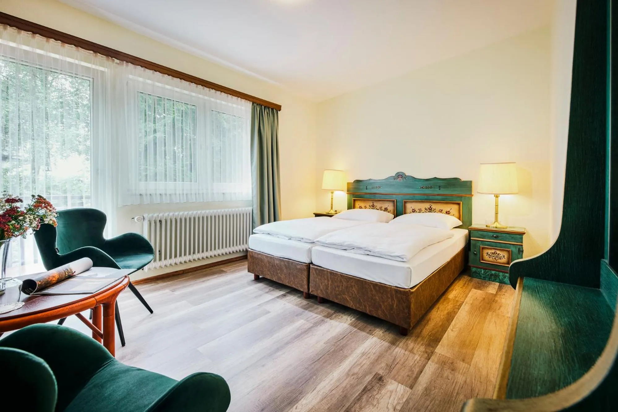 Photo of the whole room, Bed in Sauerland Alpin Hotel