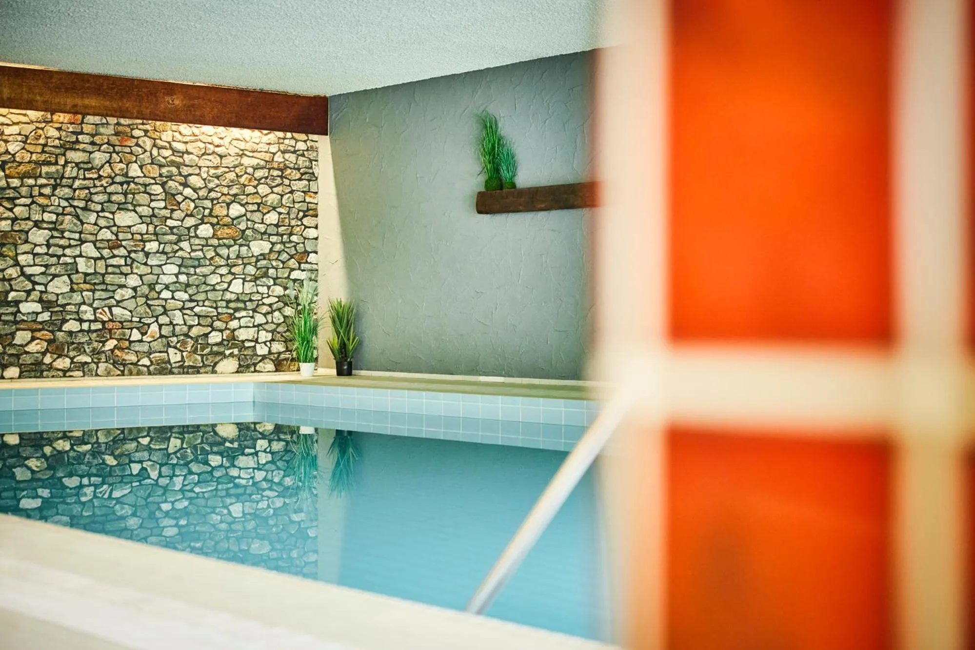 Pool view in Sauerland Alpin Hotel