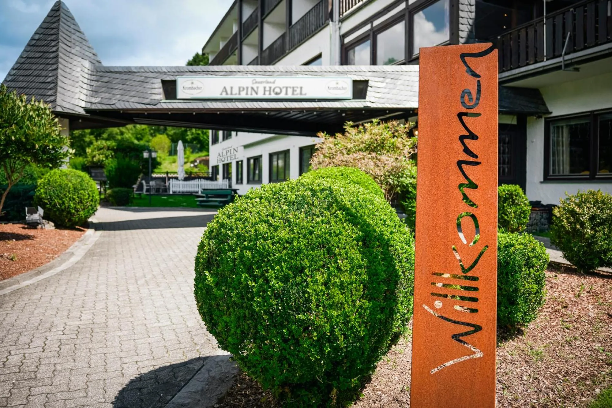 Property building in Sauerland Alpin Hotel