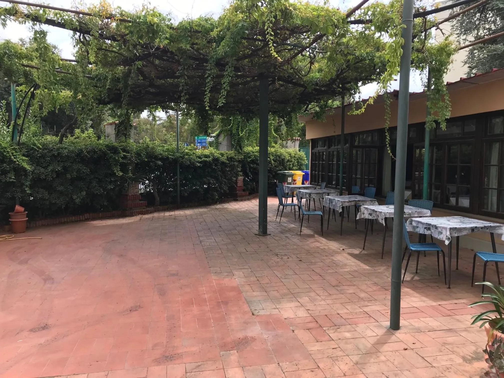 Garden in Hotel Amico Fritz