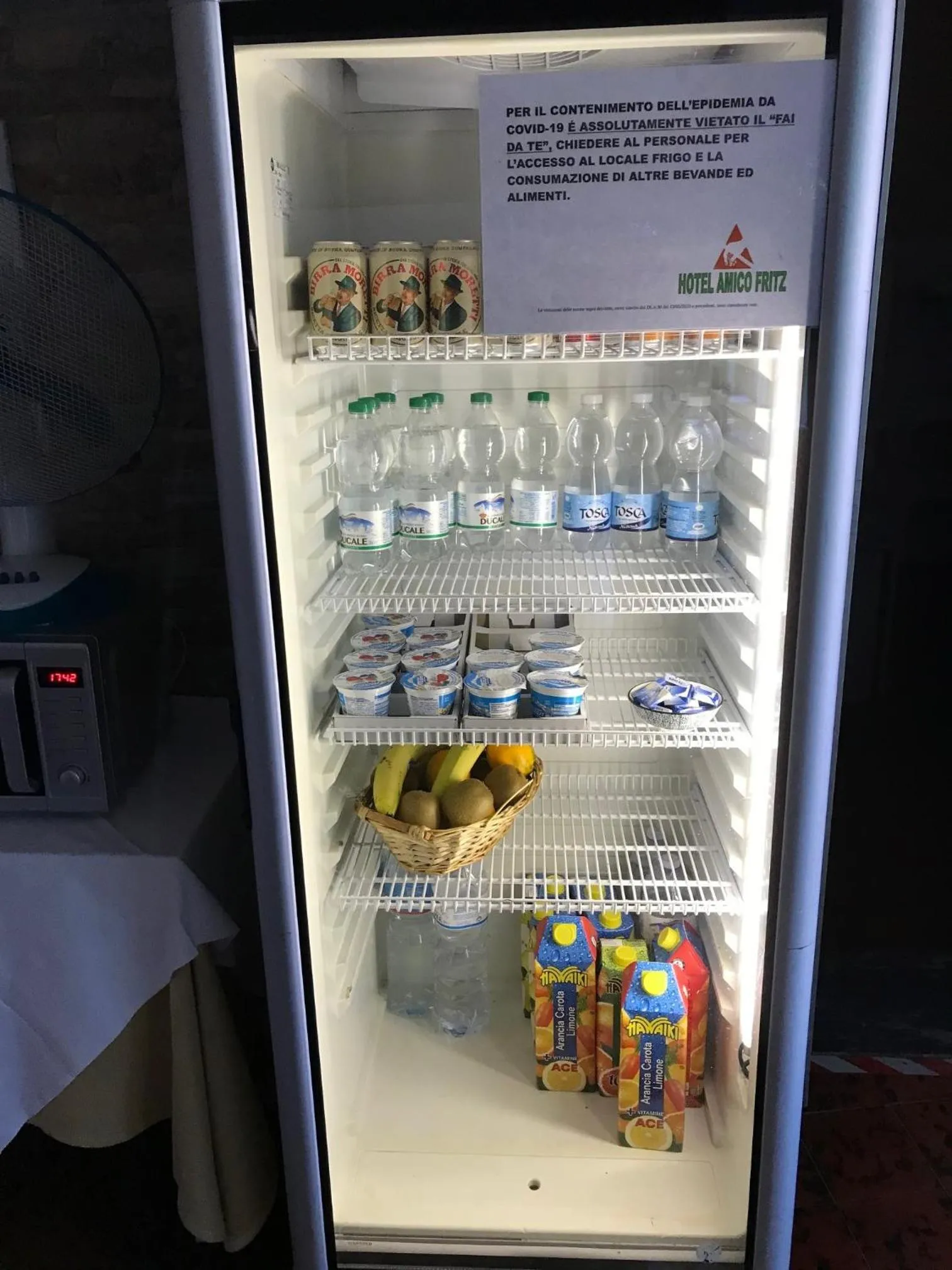 Italian breakfast in Hotel Amico Fritz