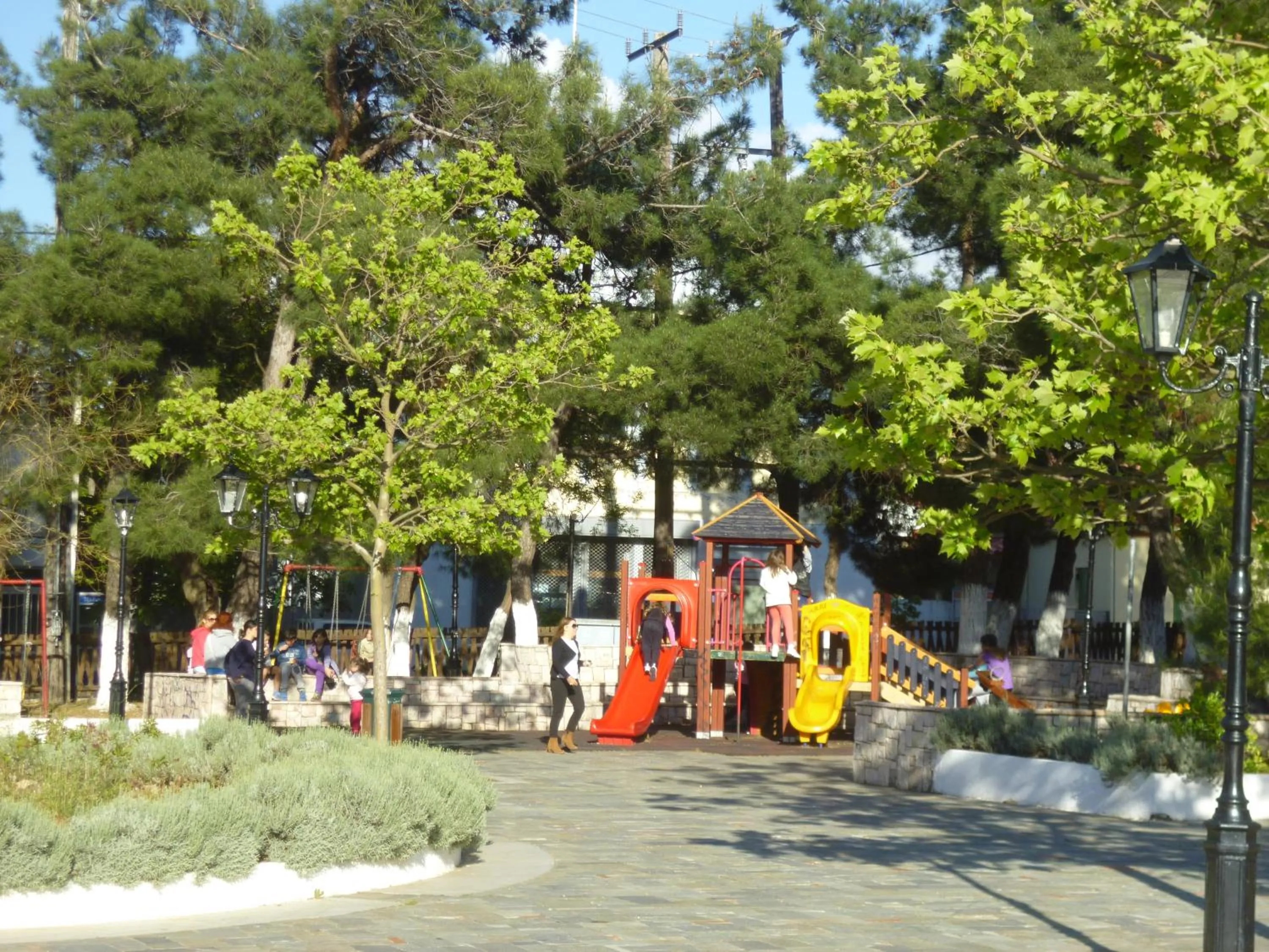 Children play ground in Idillion