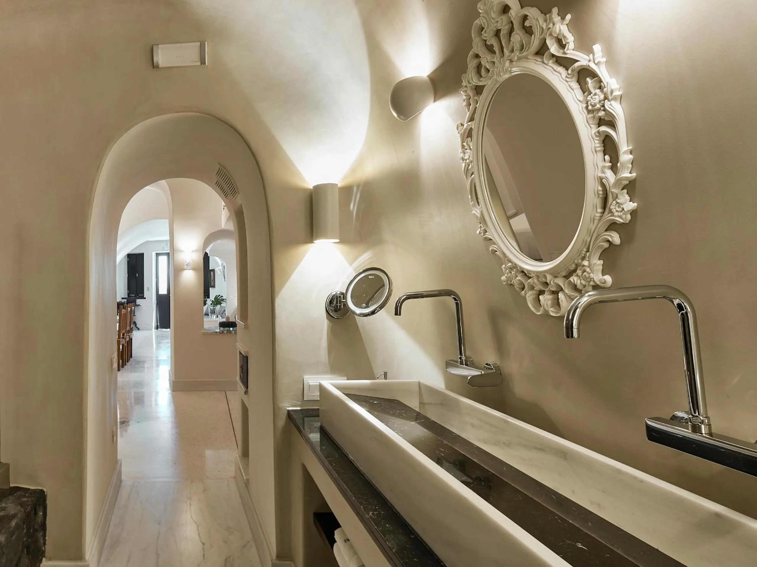 Bathroom in Luxury Villa Blue Dome Santorini