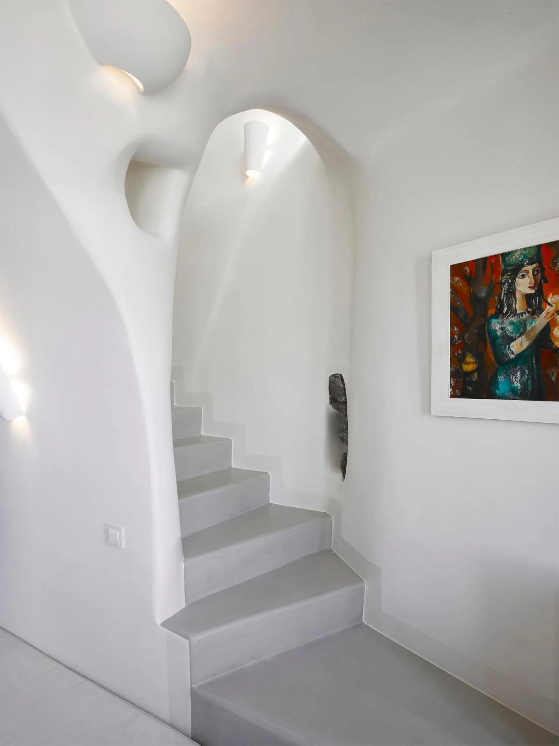 Area and facilities in Luxury Villa Blue Dome Santorini