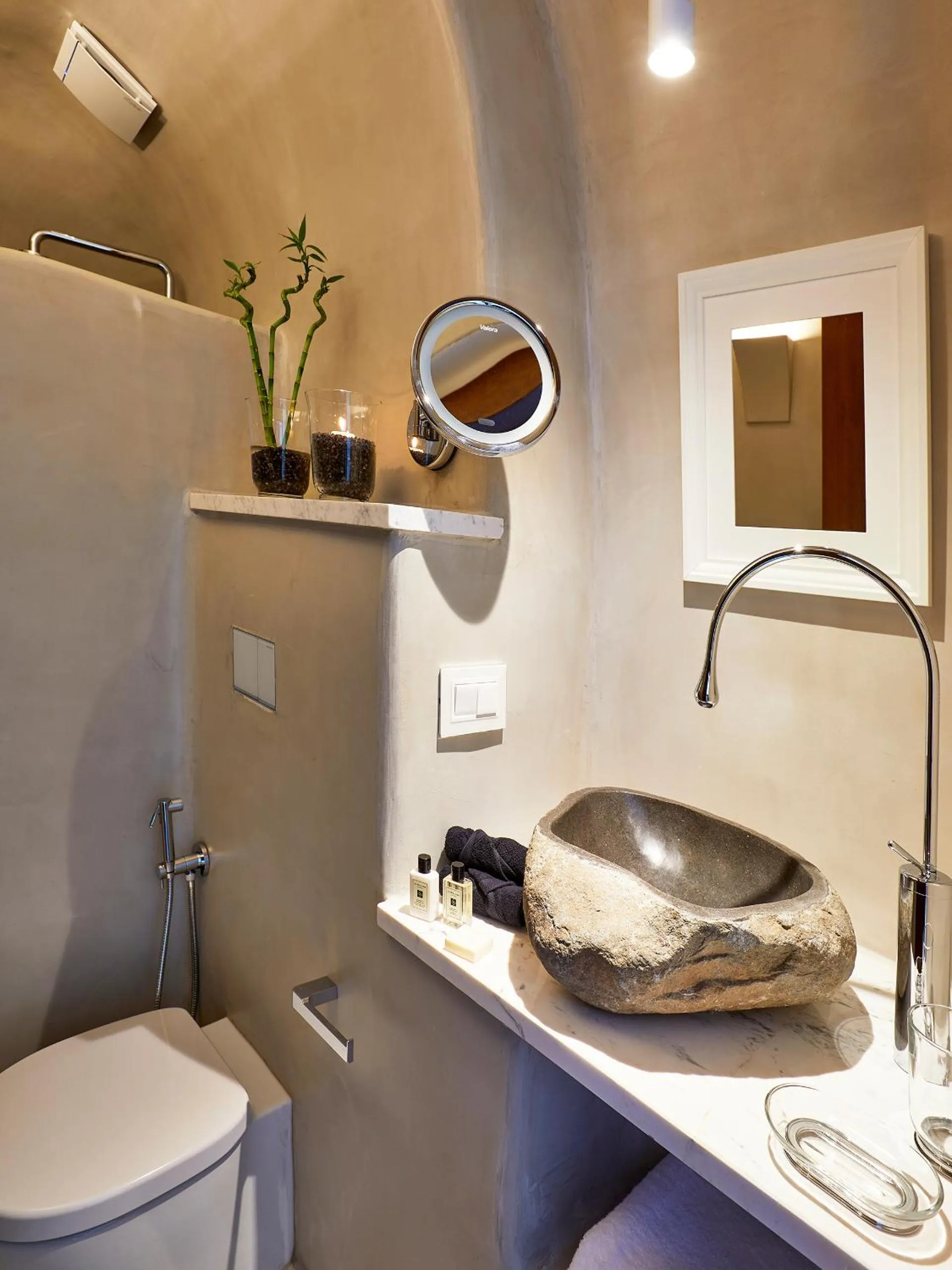 Bathroom in Luxury Villa Blue Dome Santorini