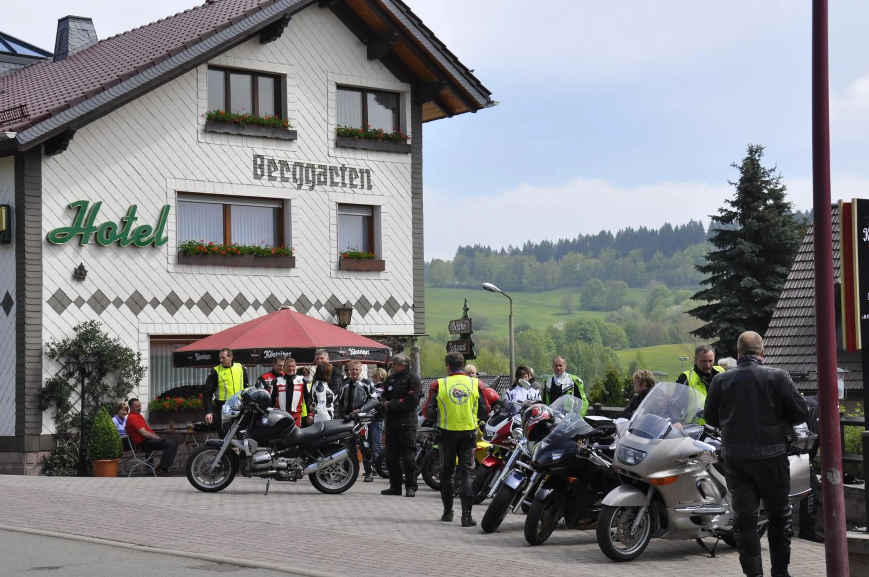 Facade/entrance in Hotel Berggarten