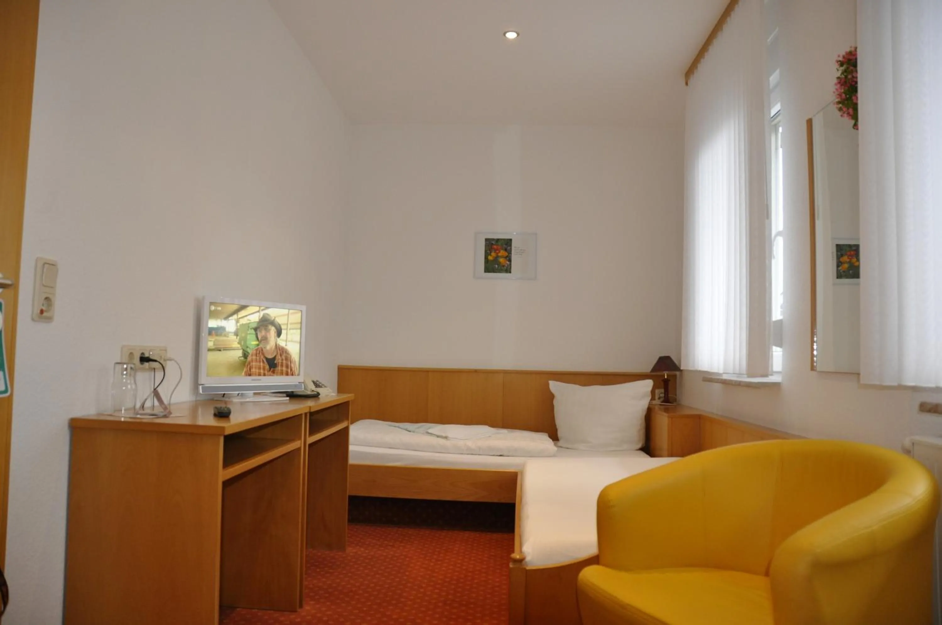 Photo of the whole room, Bed in Hotel Berggarten