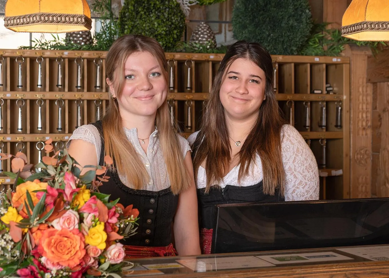Lobby or reception in Hotel zur Post
