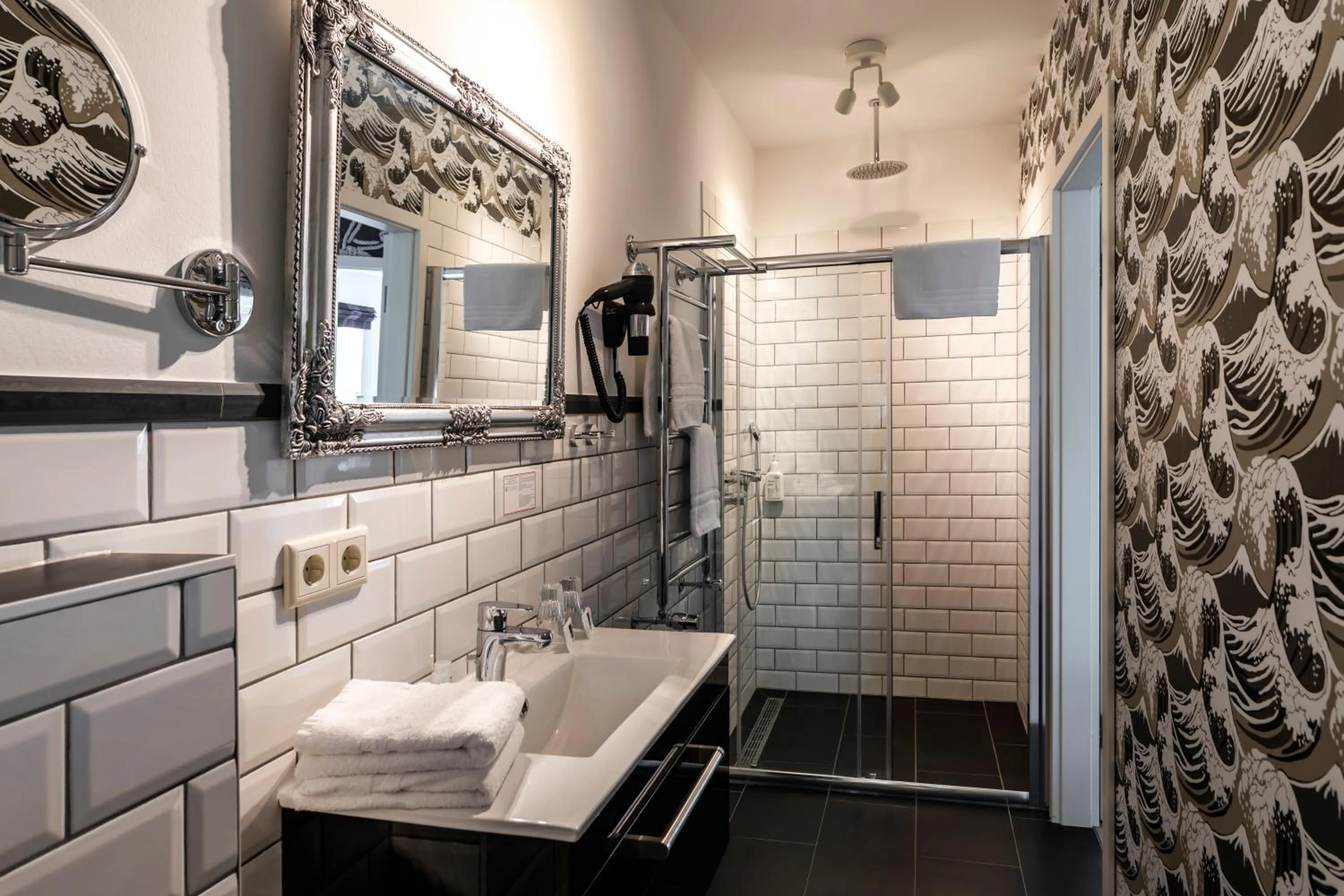 Toilet in Hotel & Restaurant Villa Ulmenhof