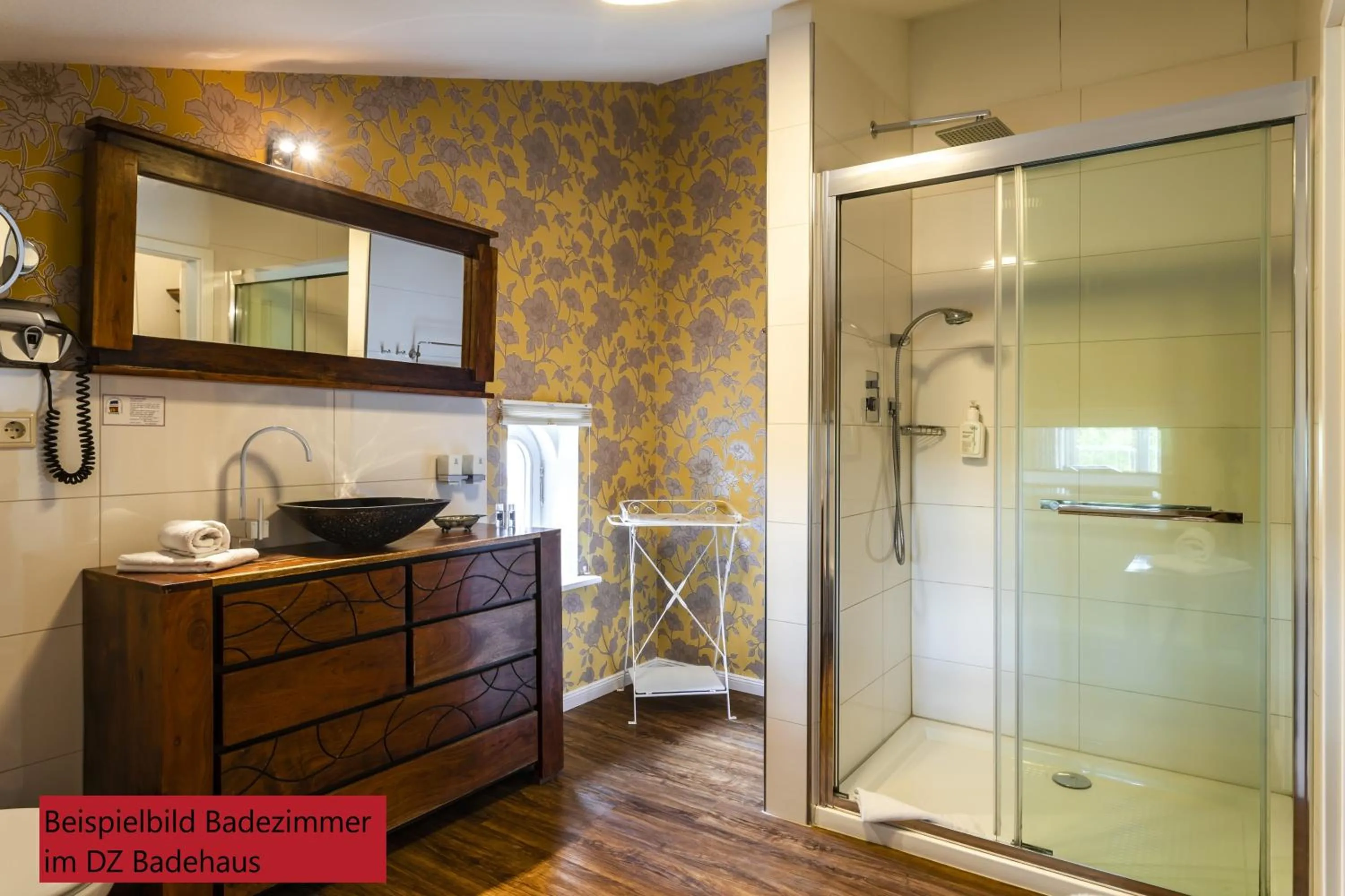 Bathroom in Hotel & Restaurant Villa Ulmenhof