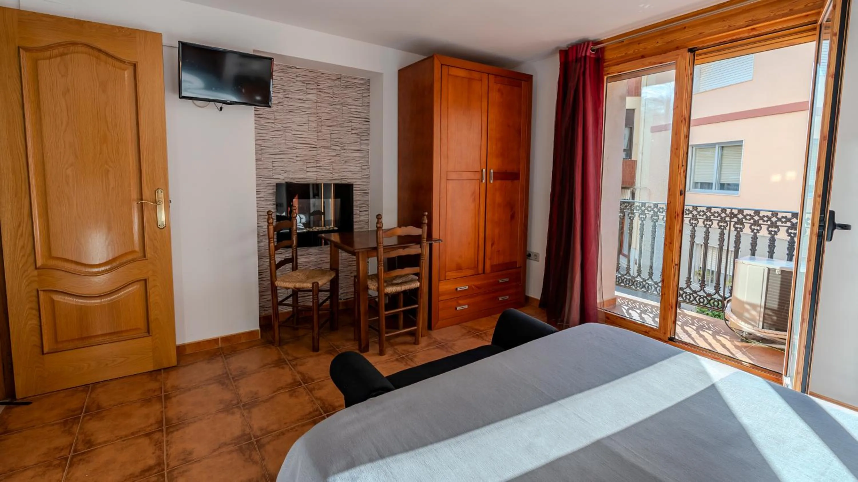 Bed in Casa Rural Magnanimvs