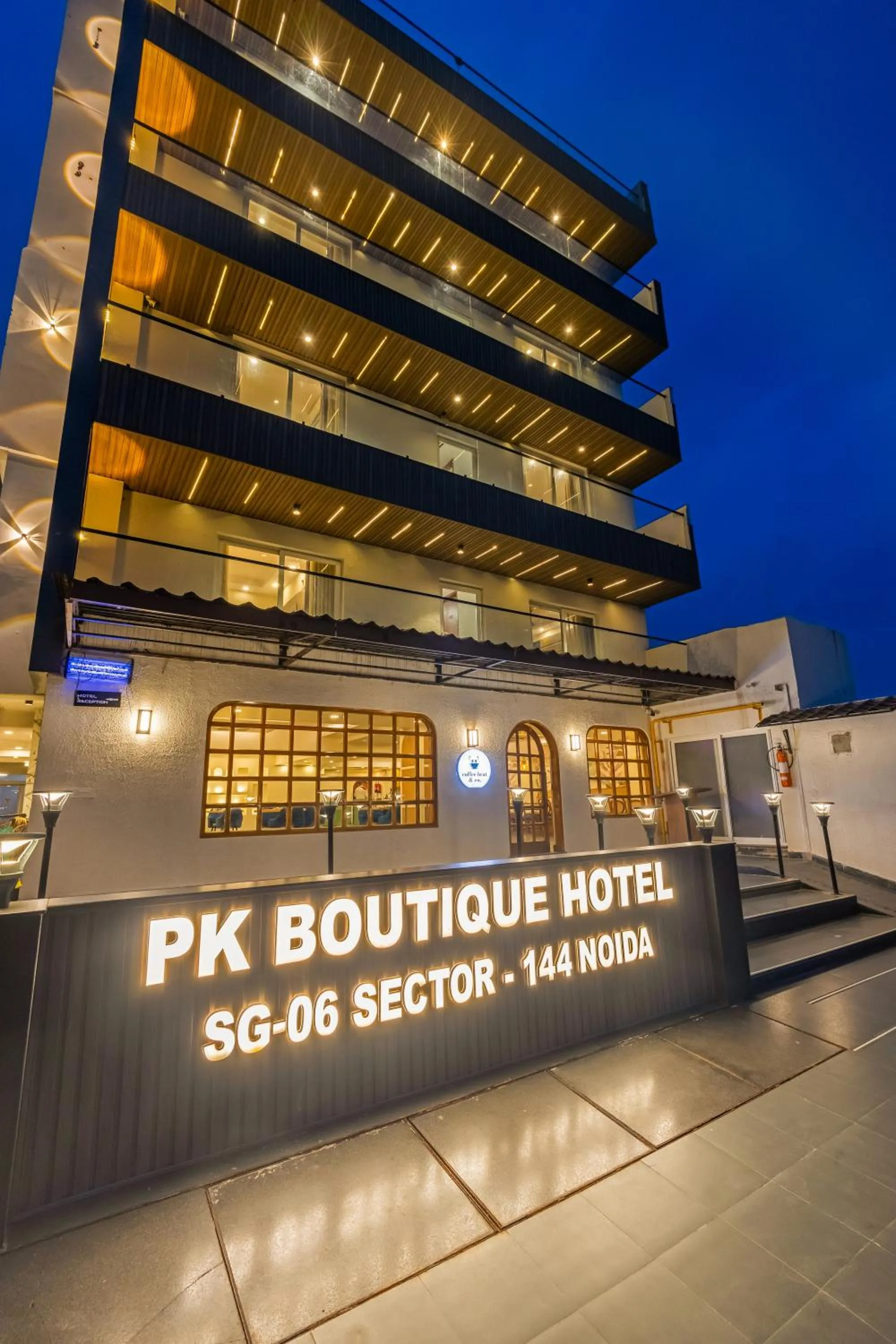 Property building in PK Boutique Hotel Noida Expressway