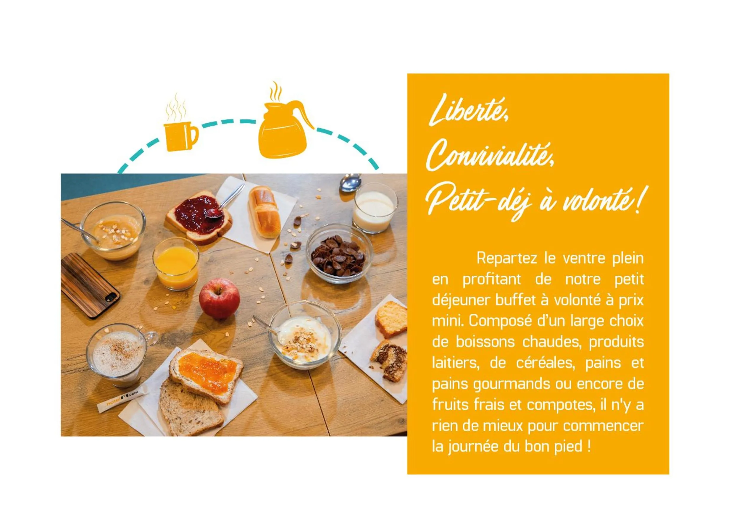 Breakfast in HOTELF1 Le Havre Est - Gonfreville