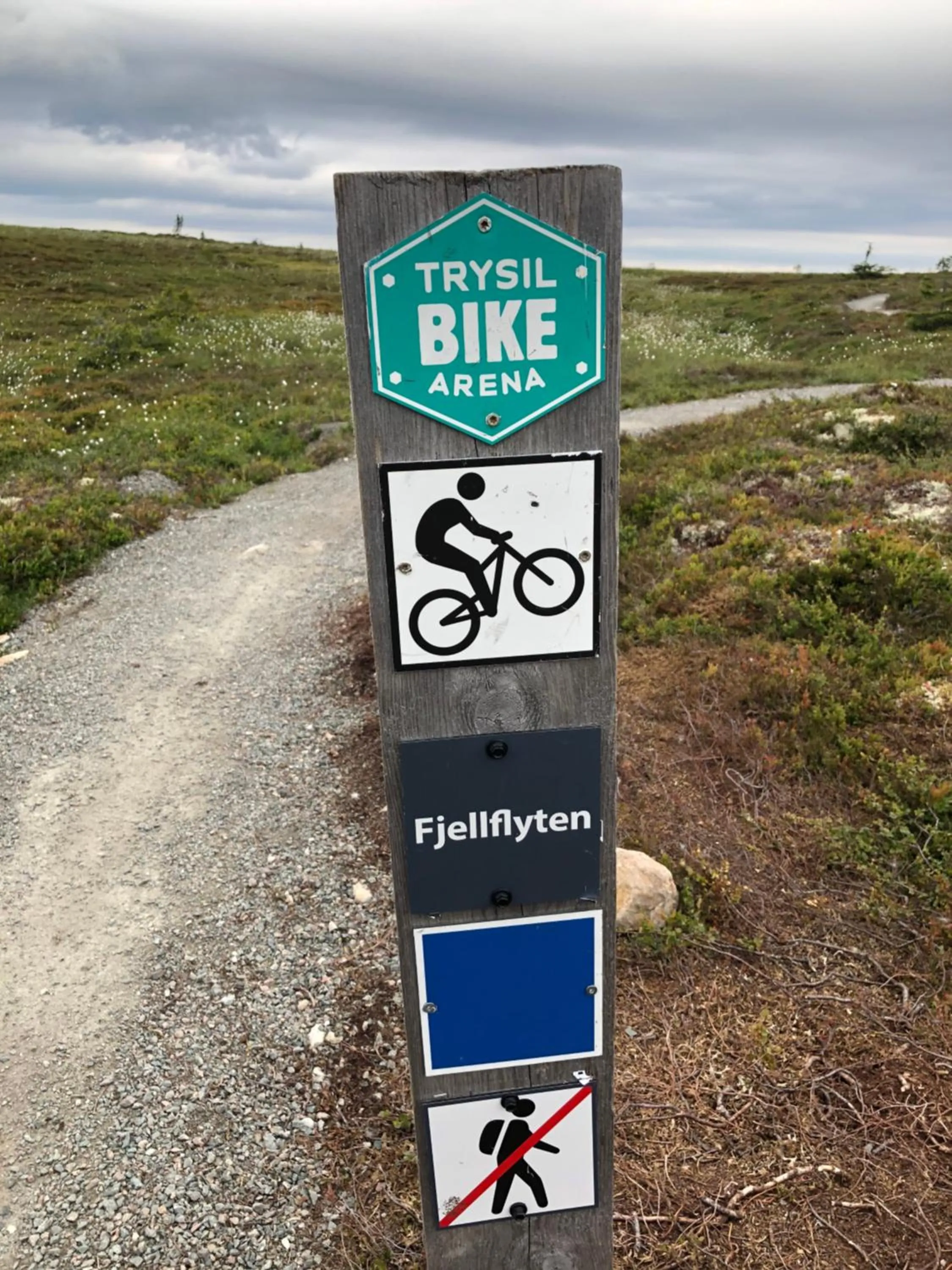 Cycling in Villa Sole, Trysil
