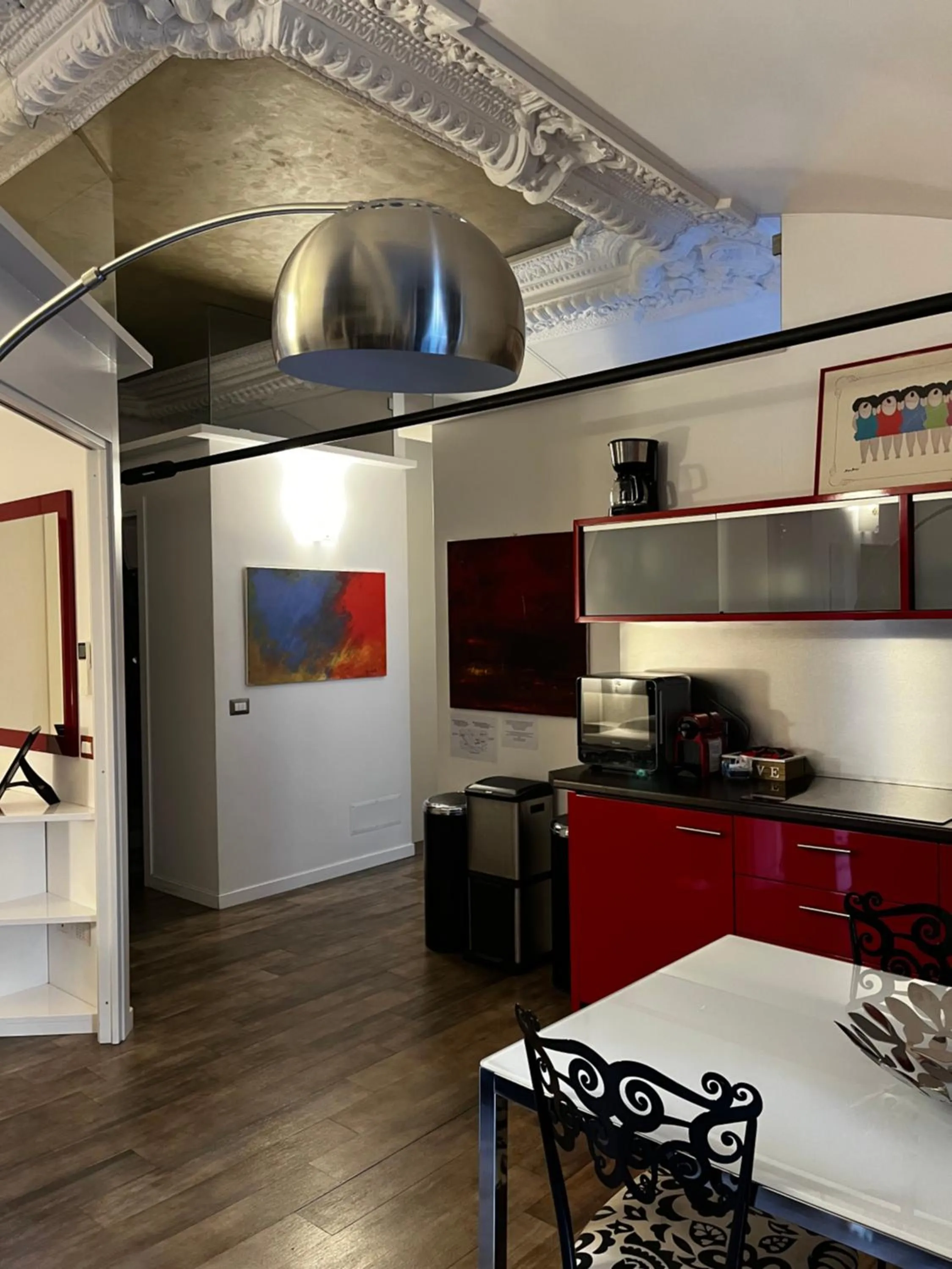 Kitchen or kitchenette in Casa Giorgia luxury apartment