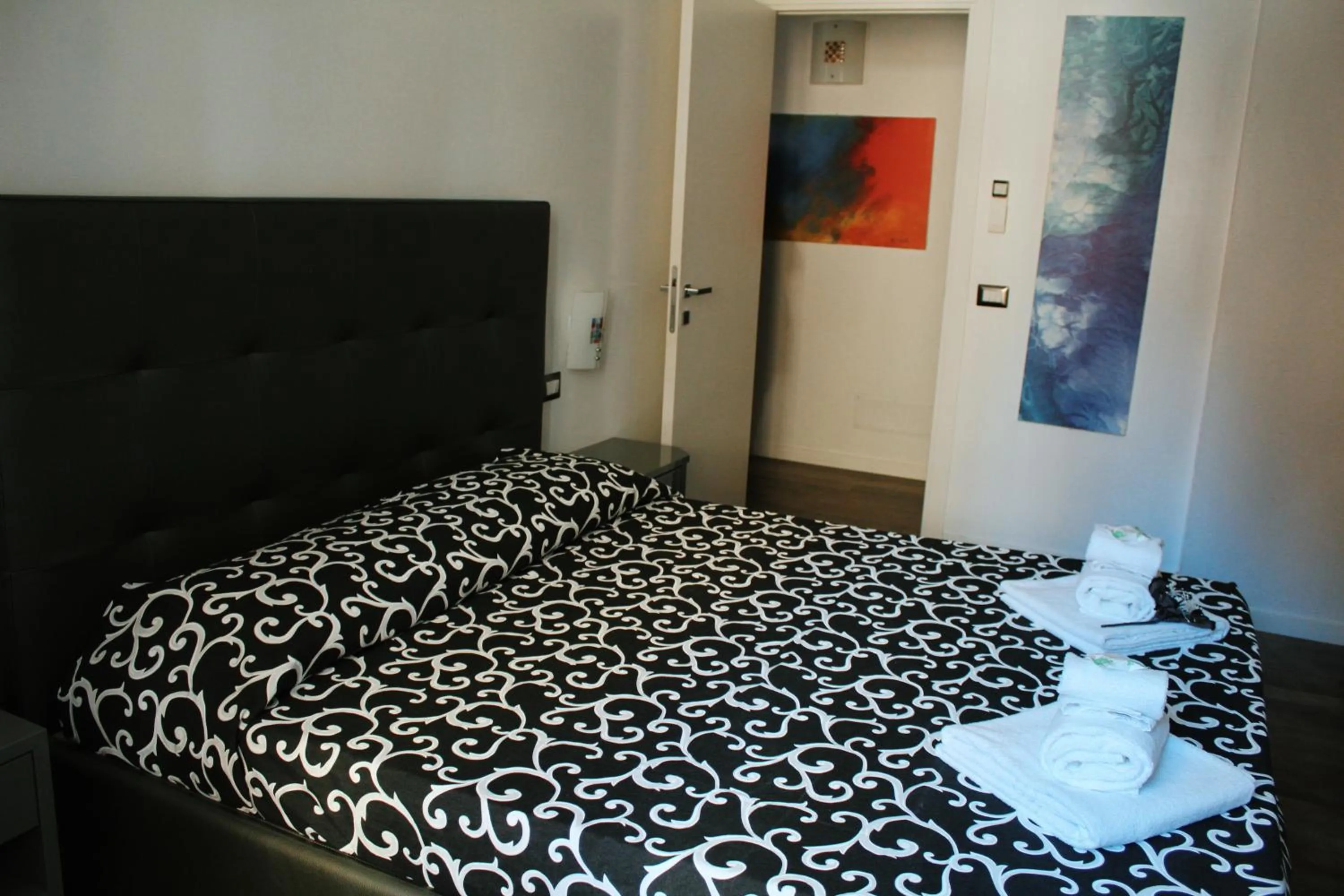 Bed in Casa Giorgia luxury apartment