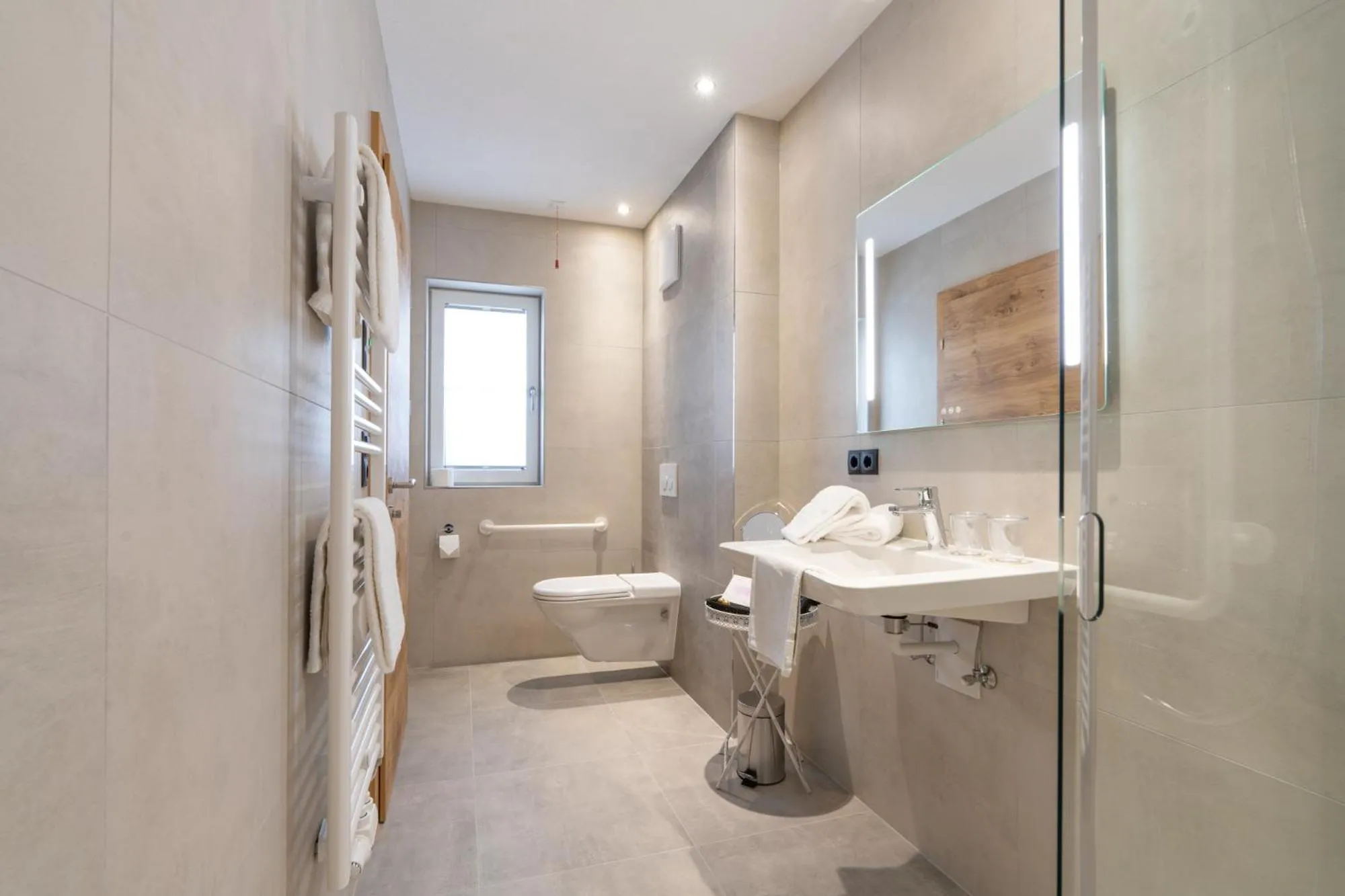 Bathroom in Hotel Bergmahd