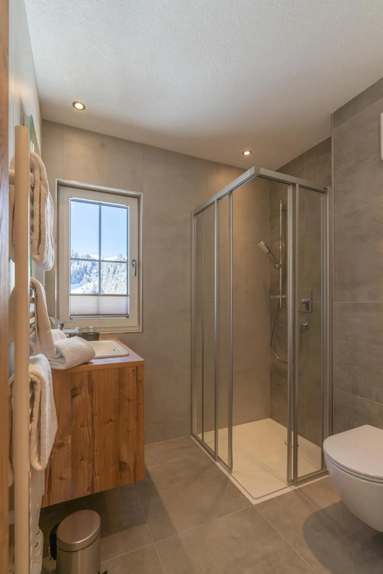 Bathroom in Hotel Bergmahd