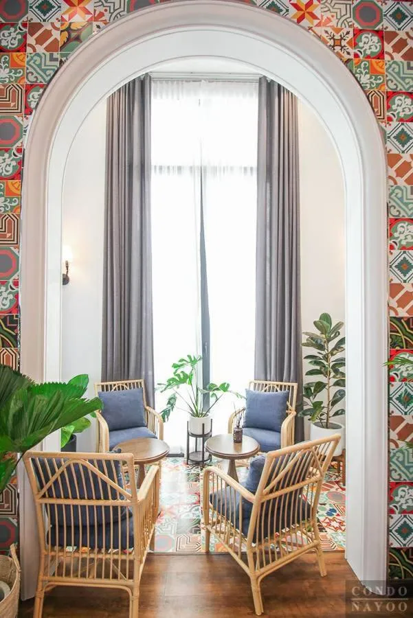 Seating area in La Casita Huahin by Ying