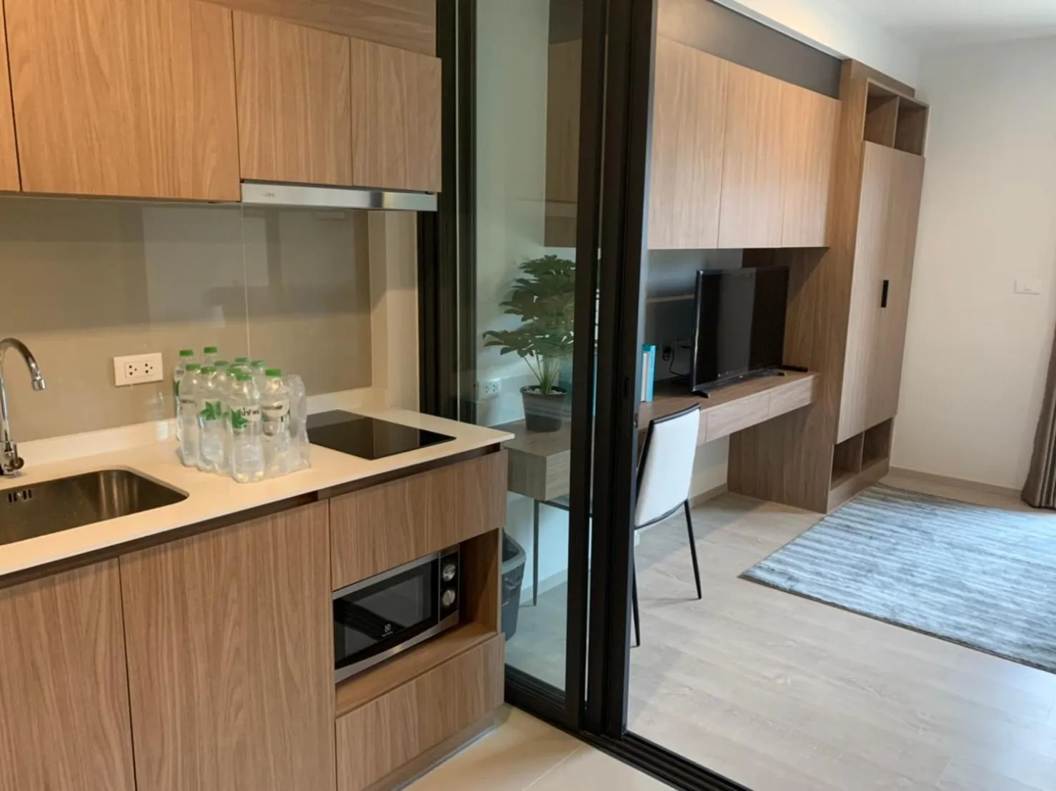 Living room in La Casita Huahin by Ying