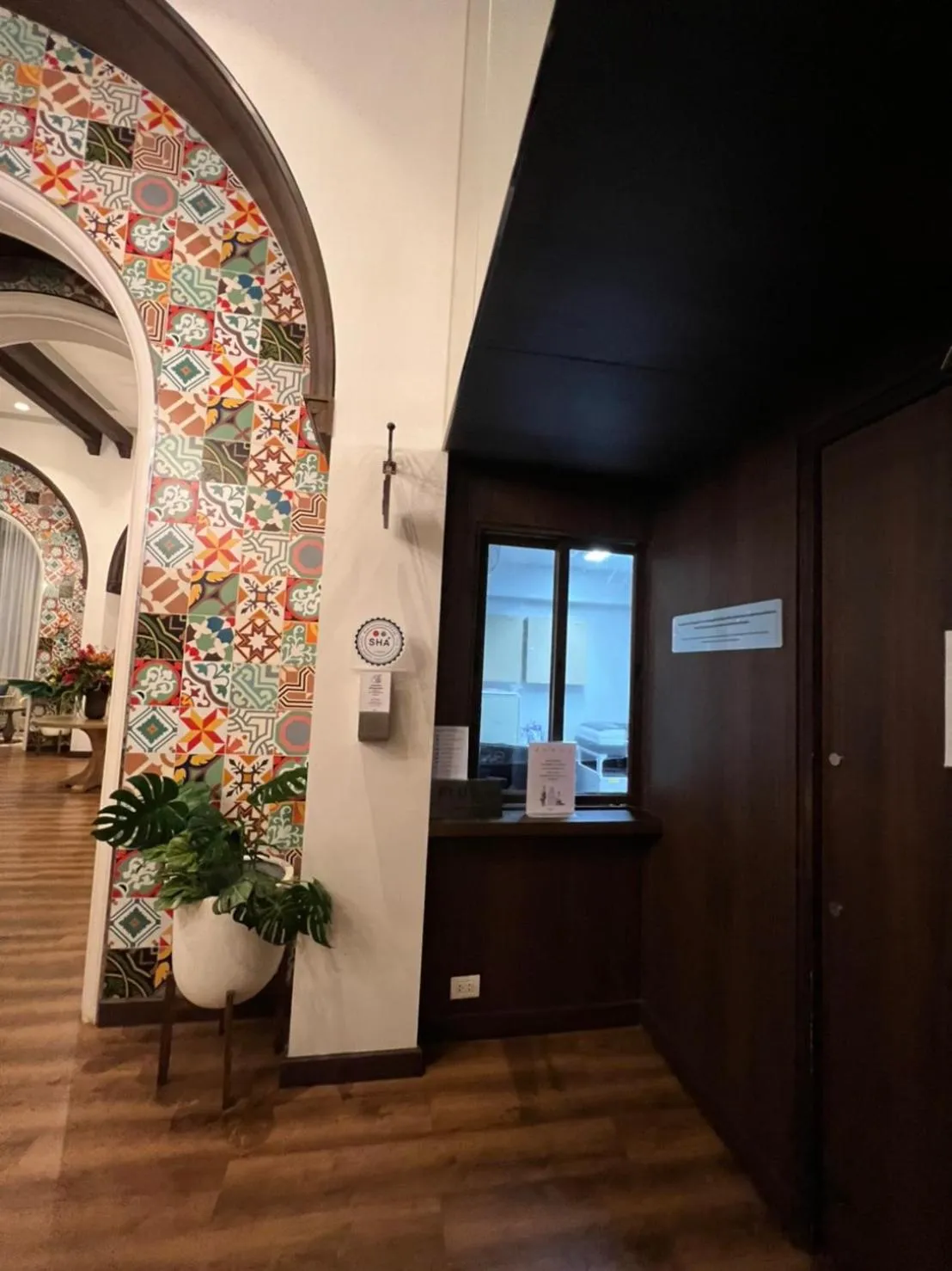 Lobby or reception in La Casita Huahin by Ying