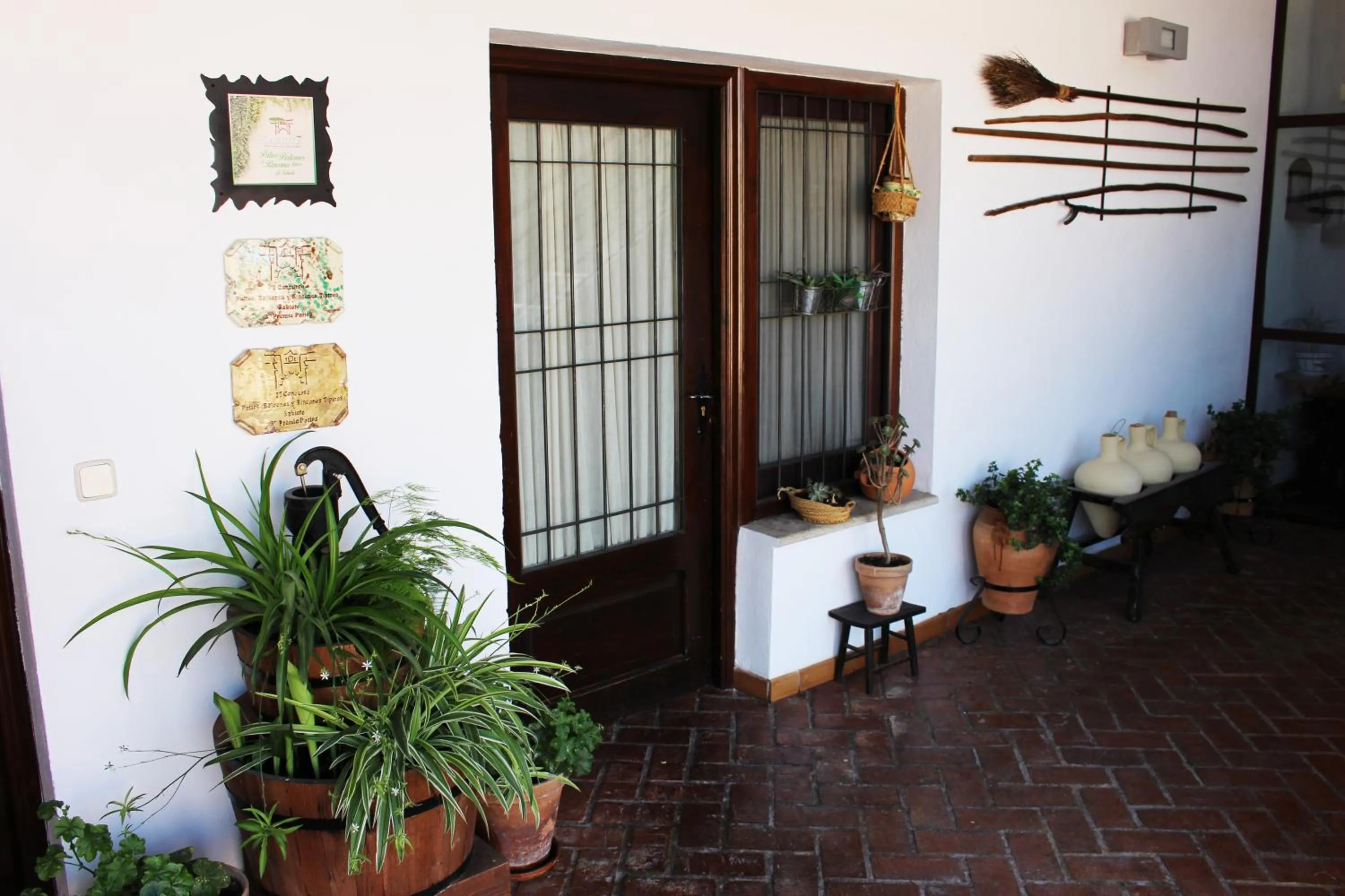 Patio in Hotel Rural Molino del Albaicín
