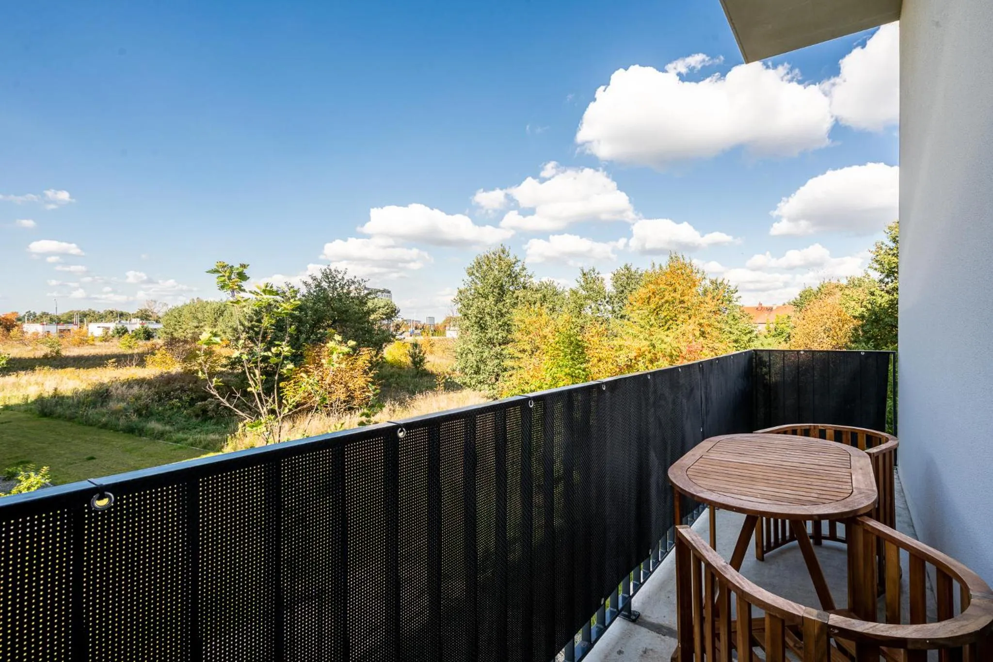 Balcony/Terrace in RentPlanet - Apartamenty Zarembowicza