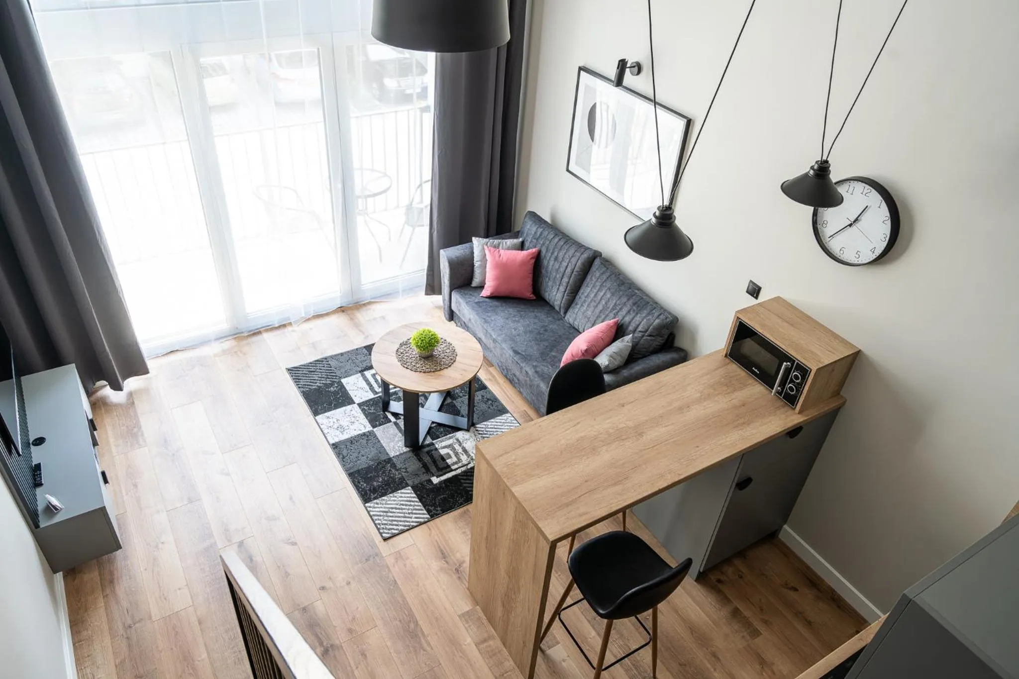 Seating area in RentPlanet - Apartamenty Zarembowicza