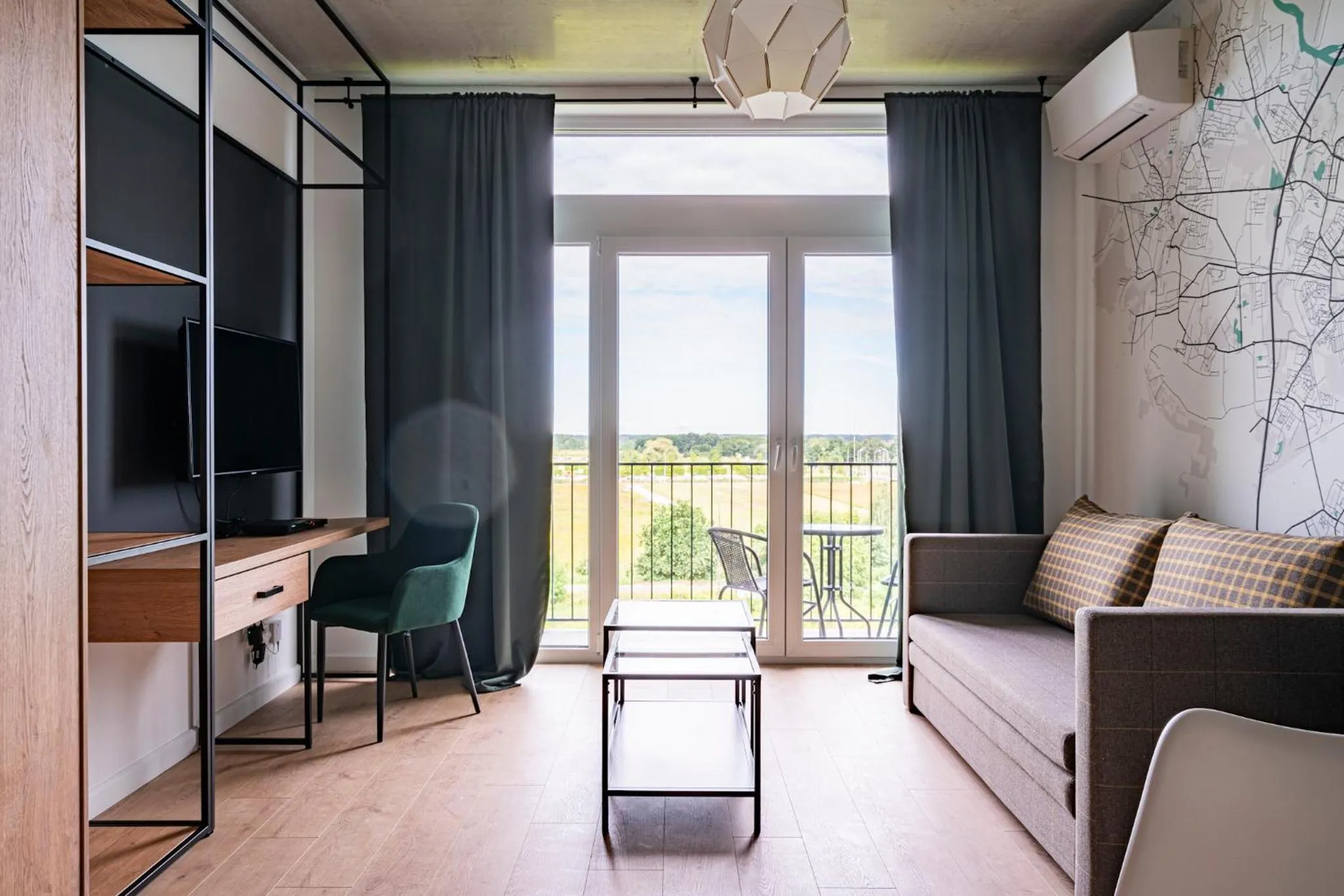 Living room in RentPlanet - Apartamenty Zarembowicza