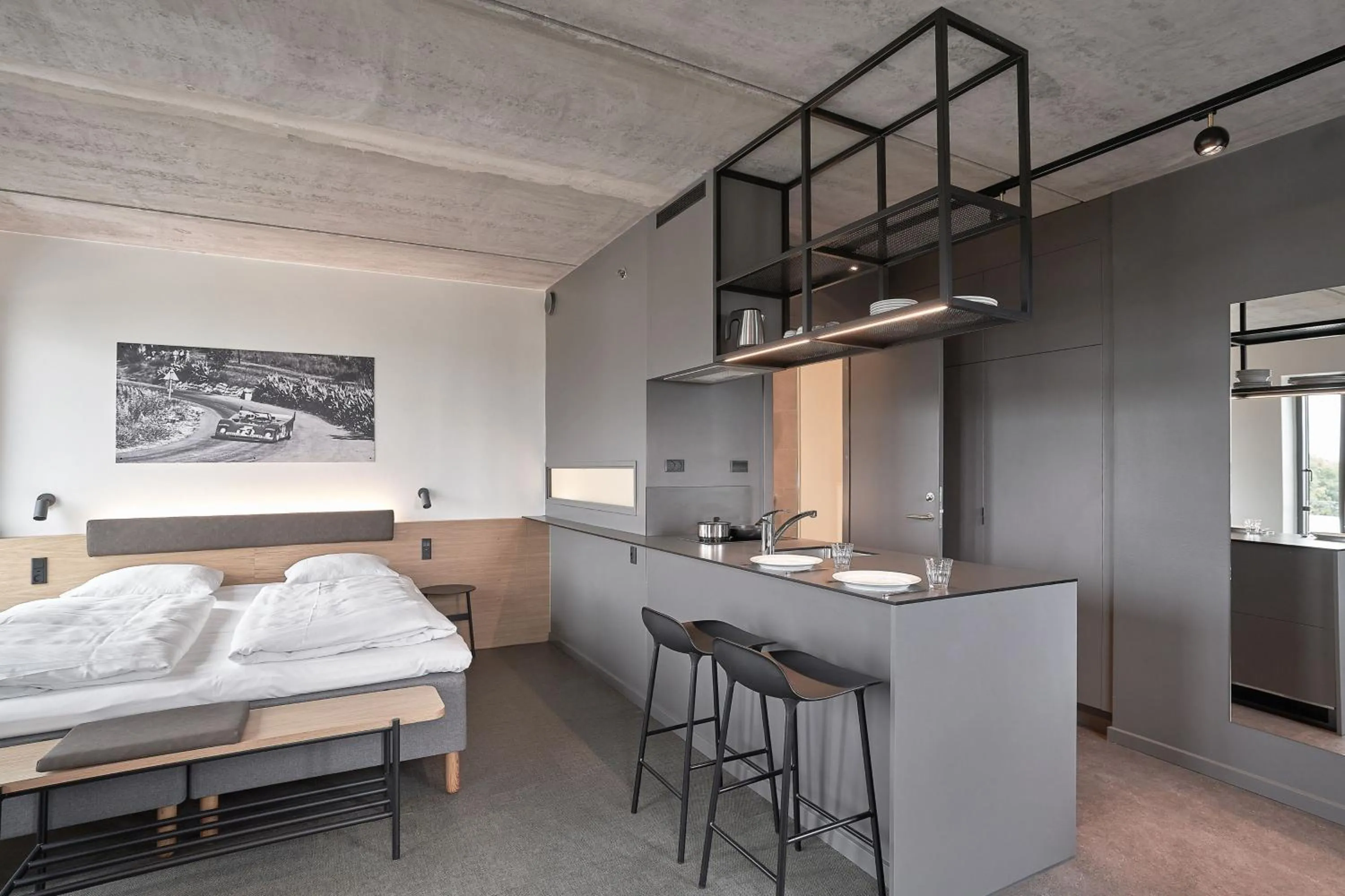 Photo of the whole room, Bed in Zleep Hotel Lyngby