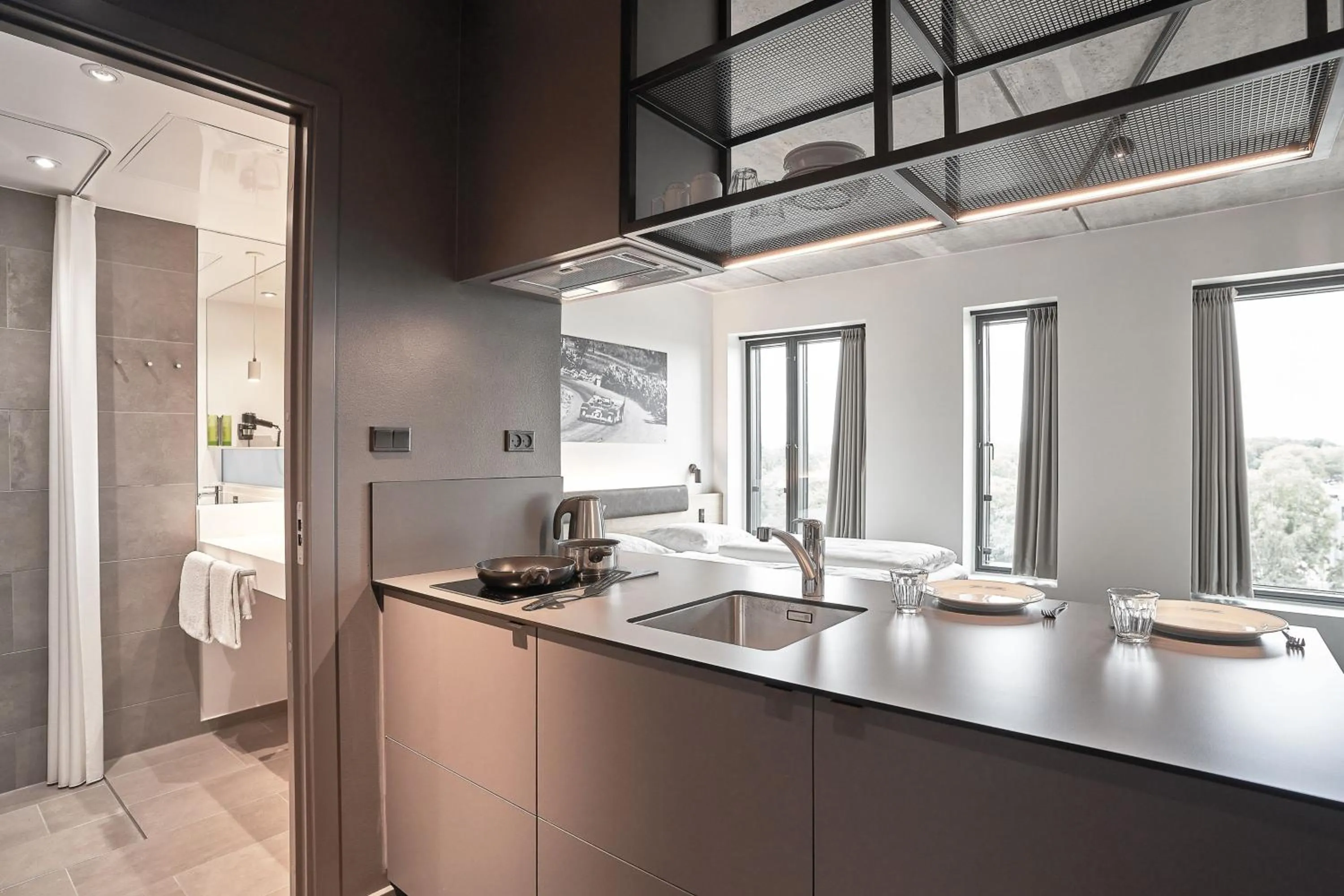 Photo of the whole room in Zleep Hotel Lyngby