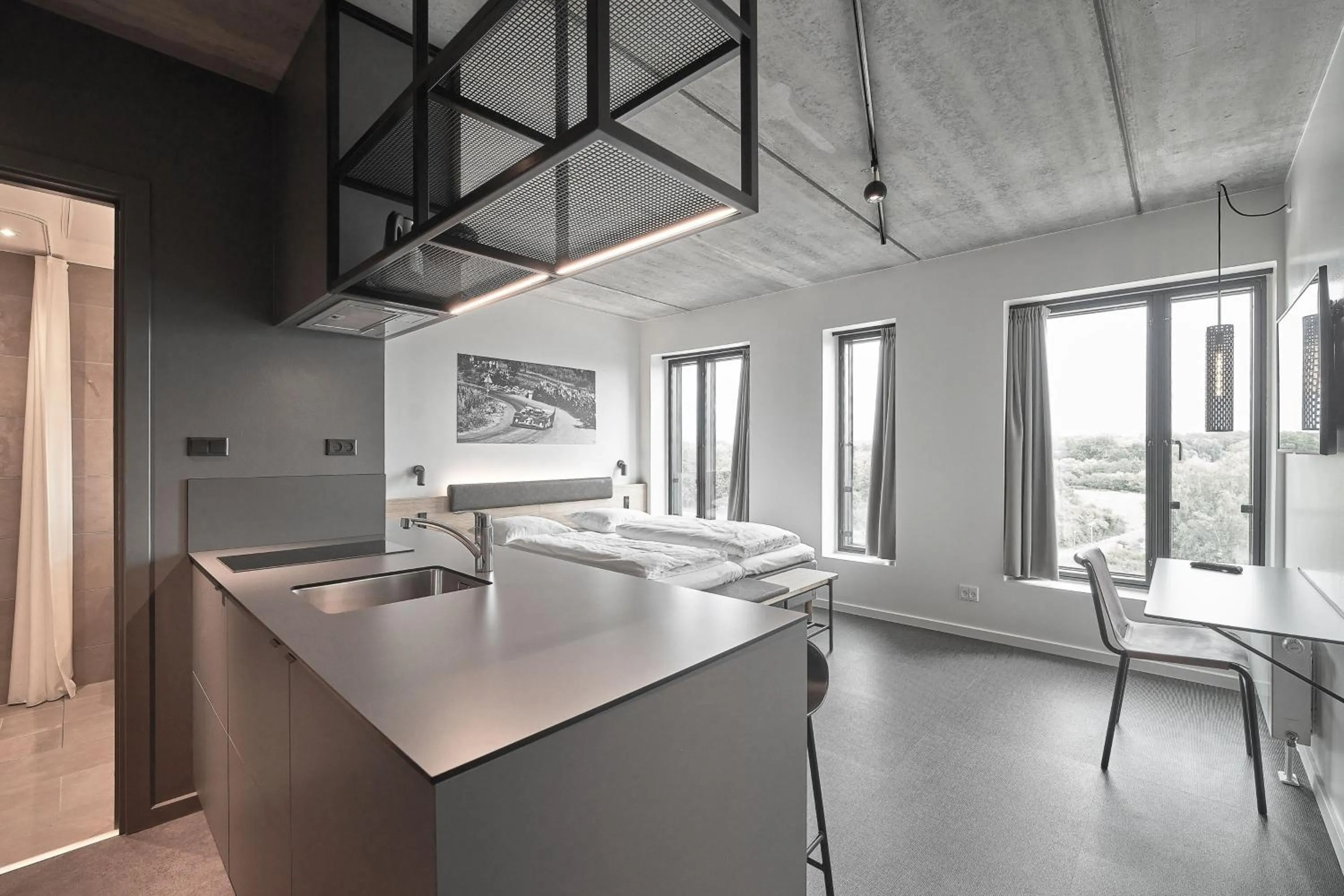 Photo of the whole room in Zleep Hotel Lyngby