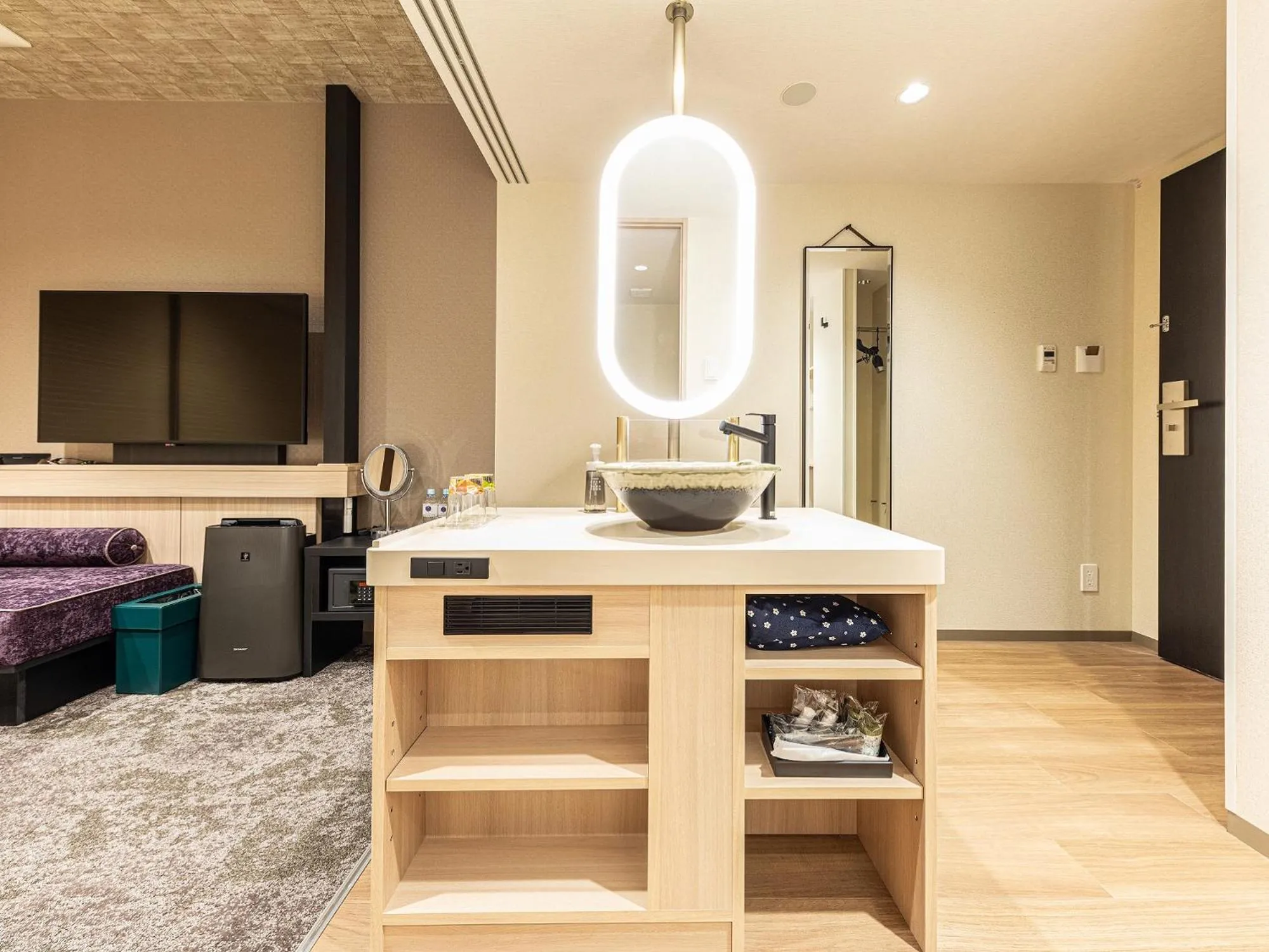 Photo of the whole room, Bed in Hotel Musse Kyoto Shijo Kawaramachi Meitetsu