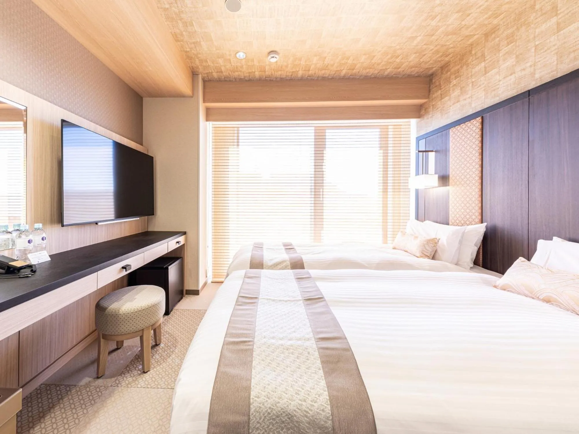 Bed in Hotel Musse Kyoto Shijo Kawaramachi Meitetsu