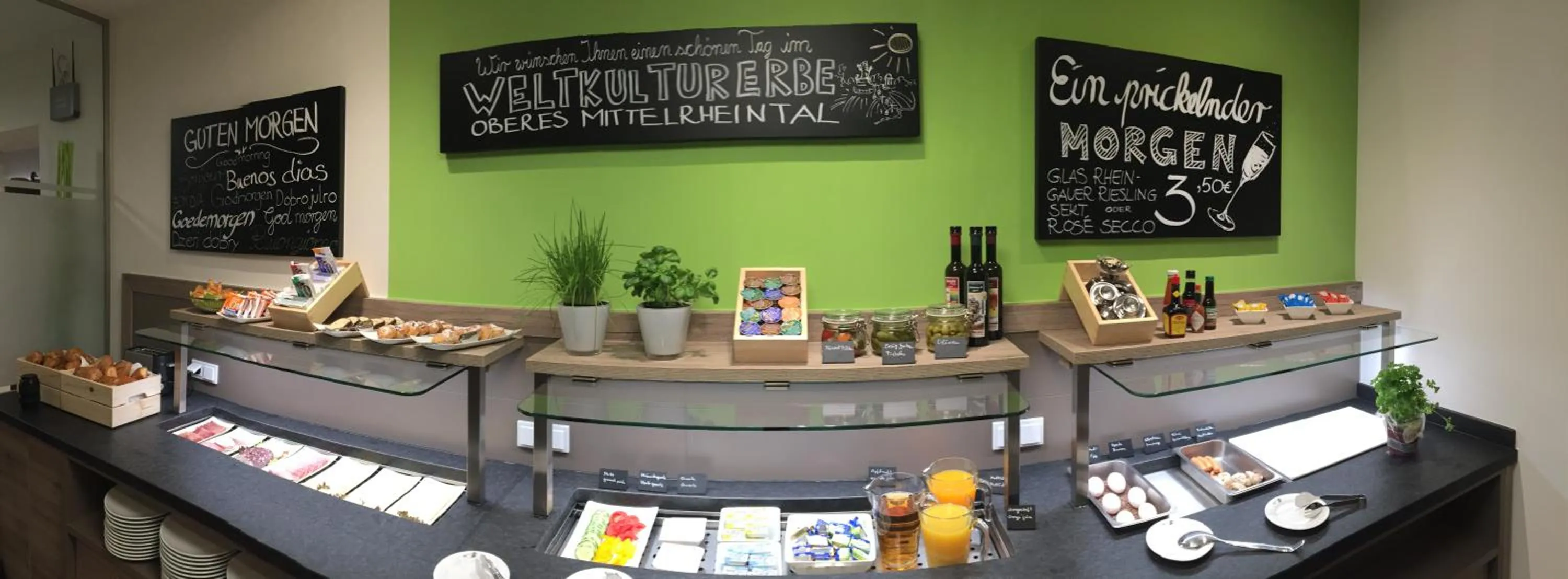 Buffet breakfast in Hotel Trapp