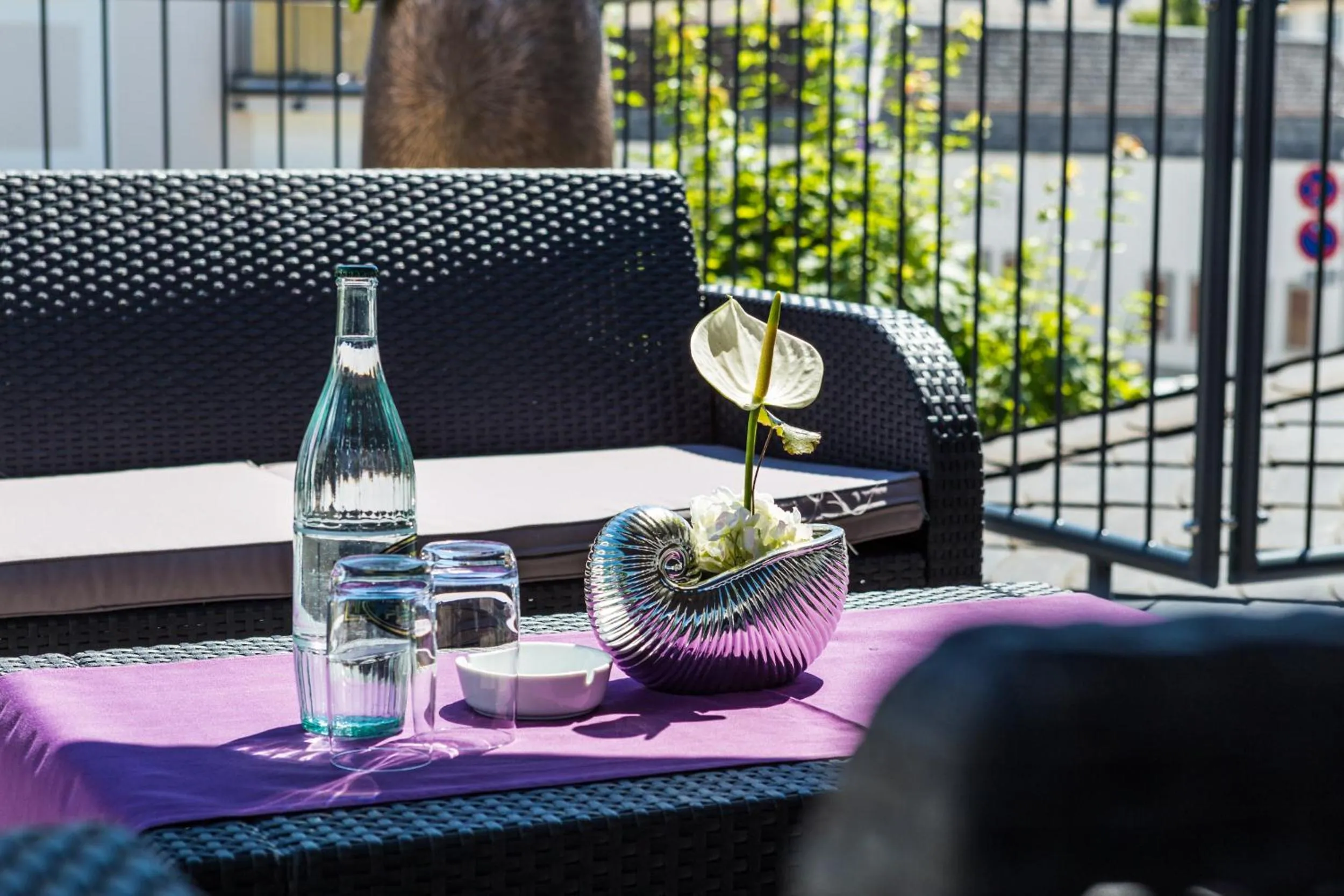 Balcony/Terrace in Hotel Trapp