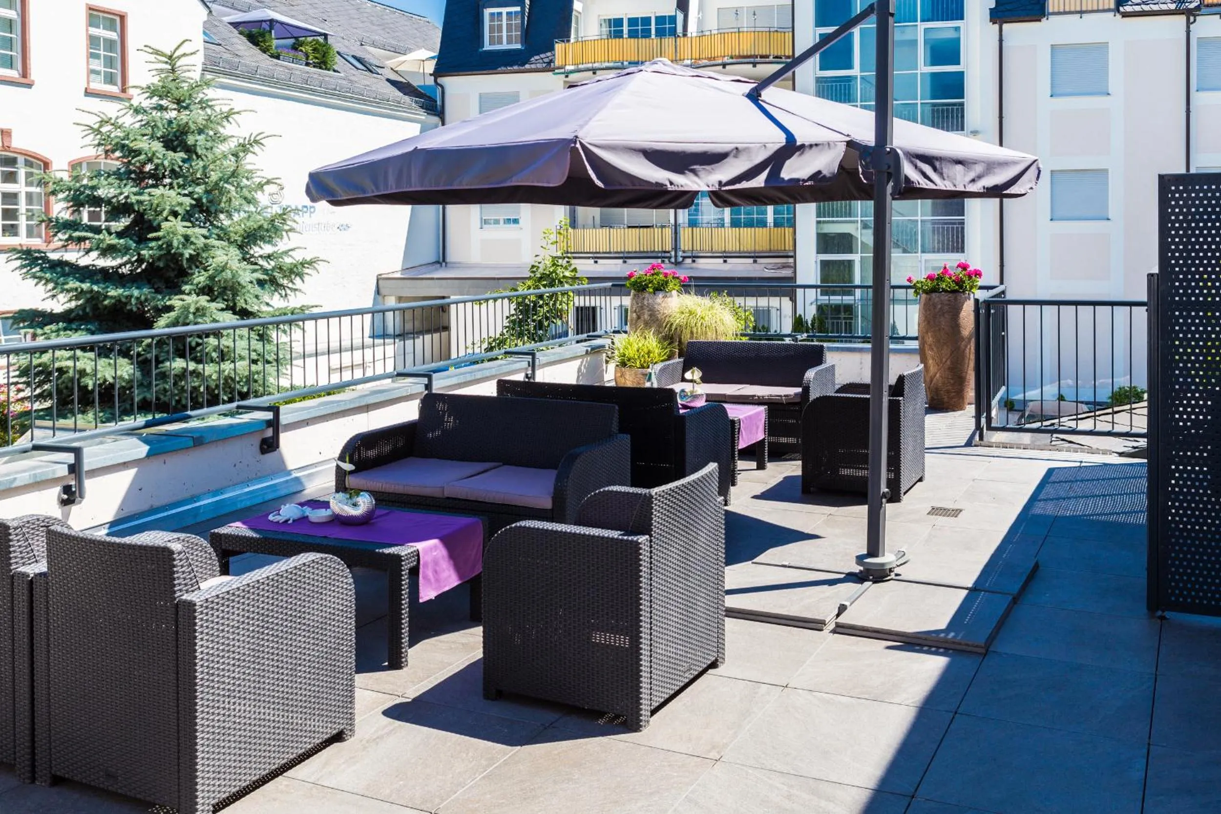 Balcony/Terrace in Hotel Trapp