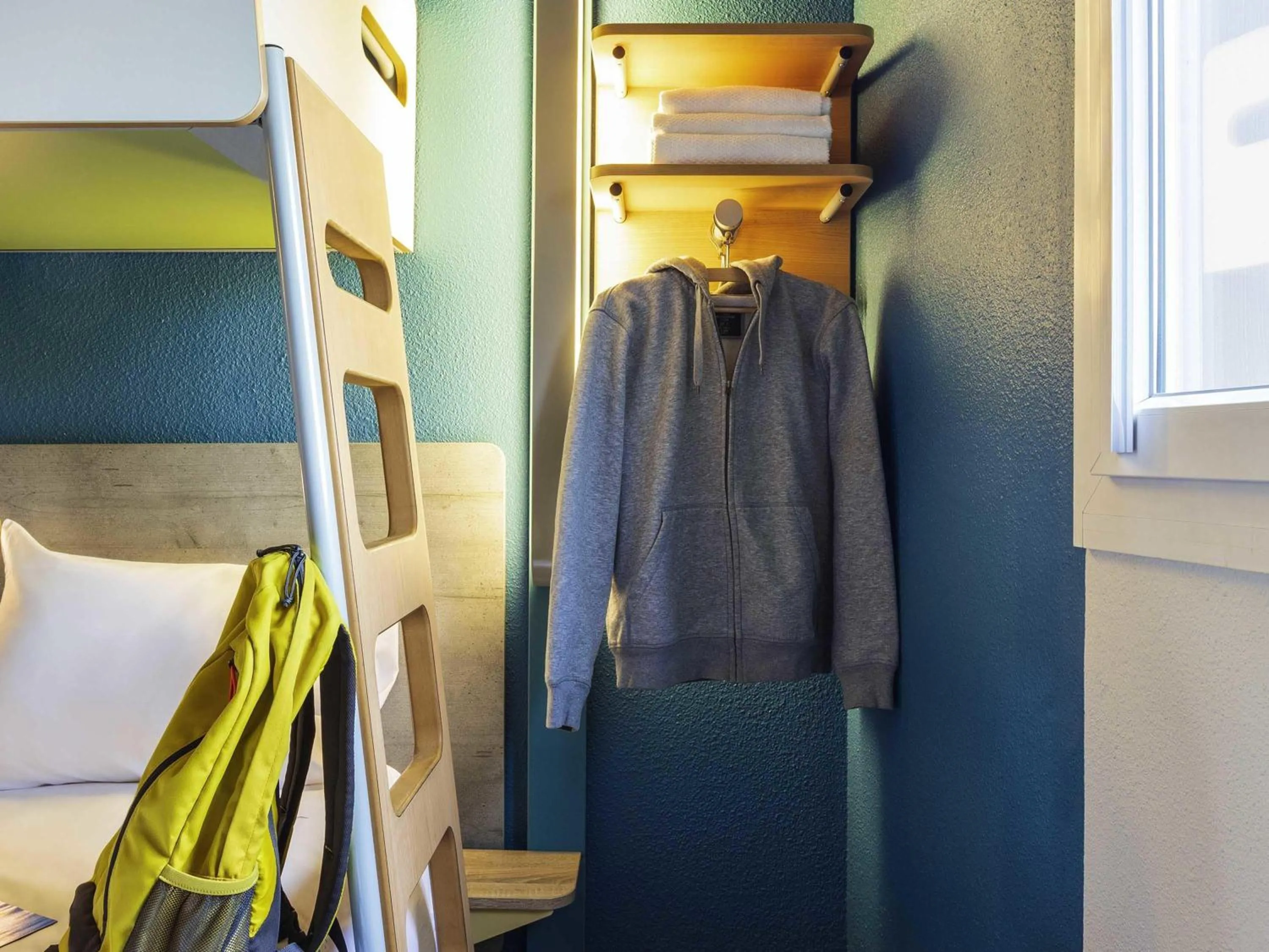 Bedroom, Bed in ibis budget Berck Sur Mer