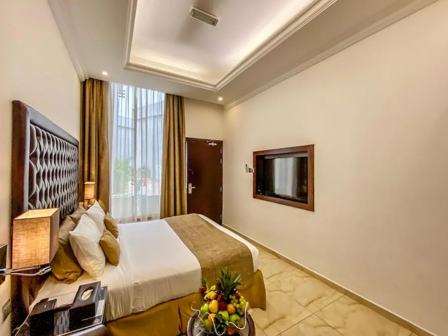 Bed in Mirage Bab Al Bahr Hotel