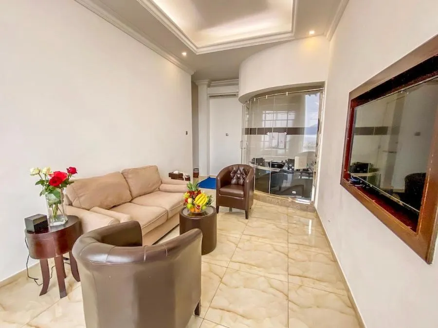 Living room in Mirage Bab Al Bahr Hotel