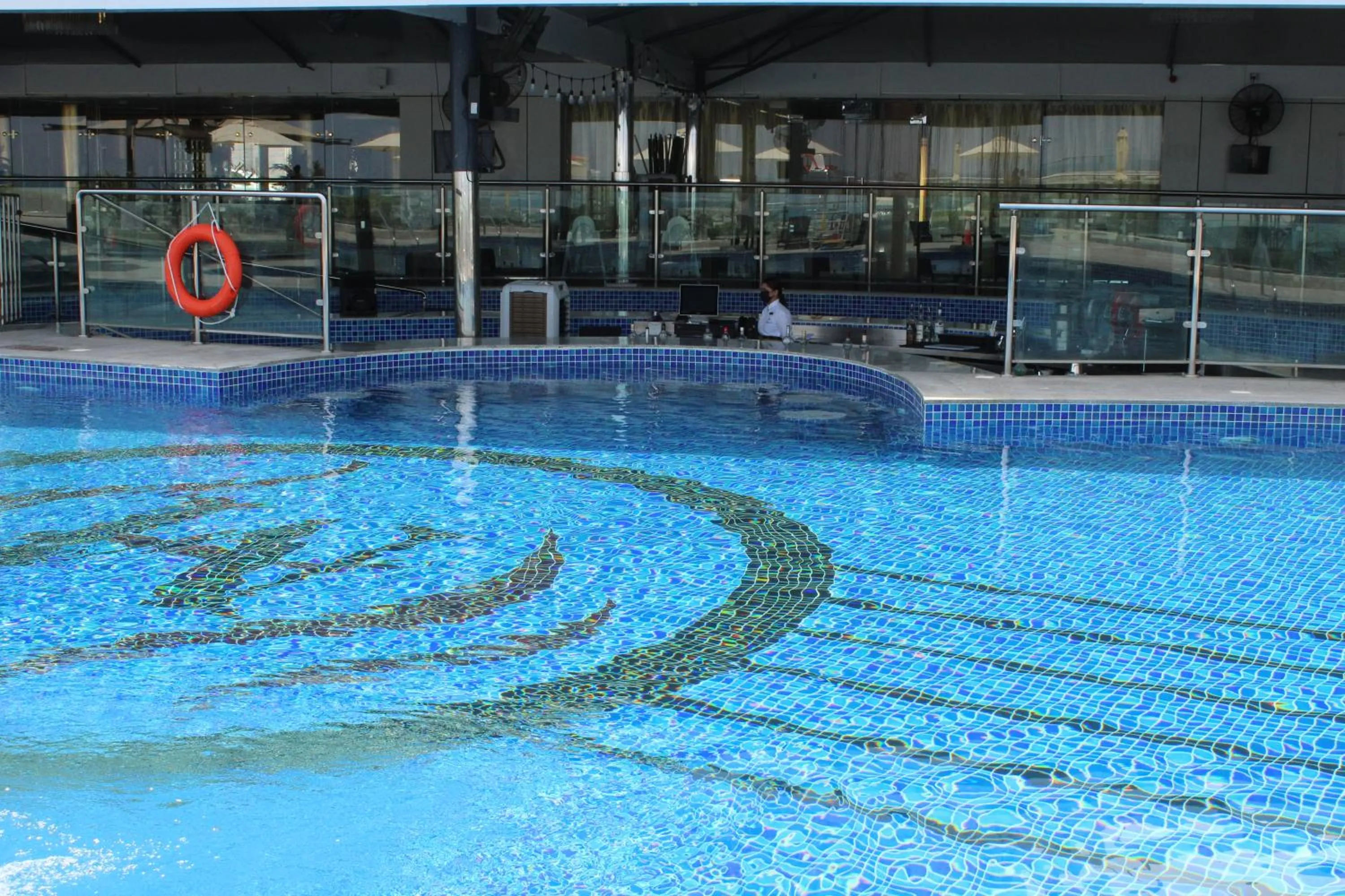 Swimming pool in Mirage Bab Al Bahr Hotel