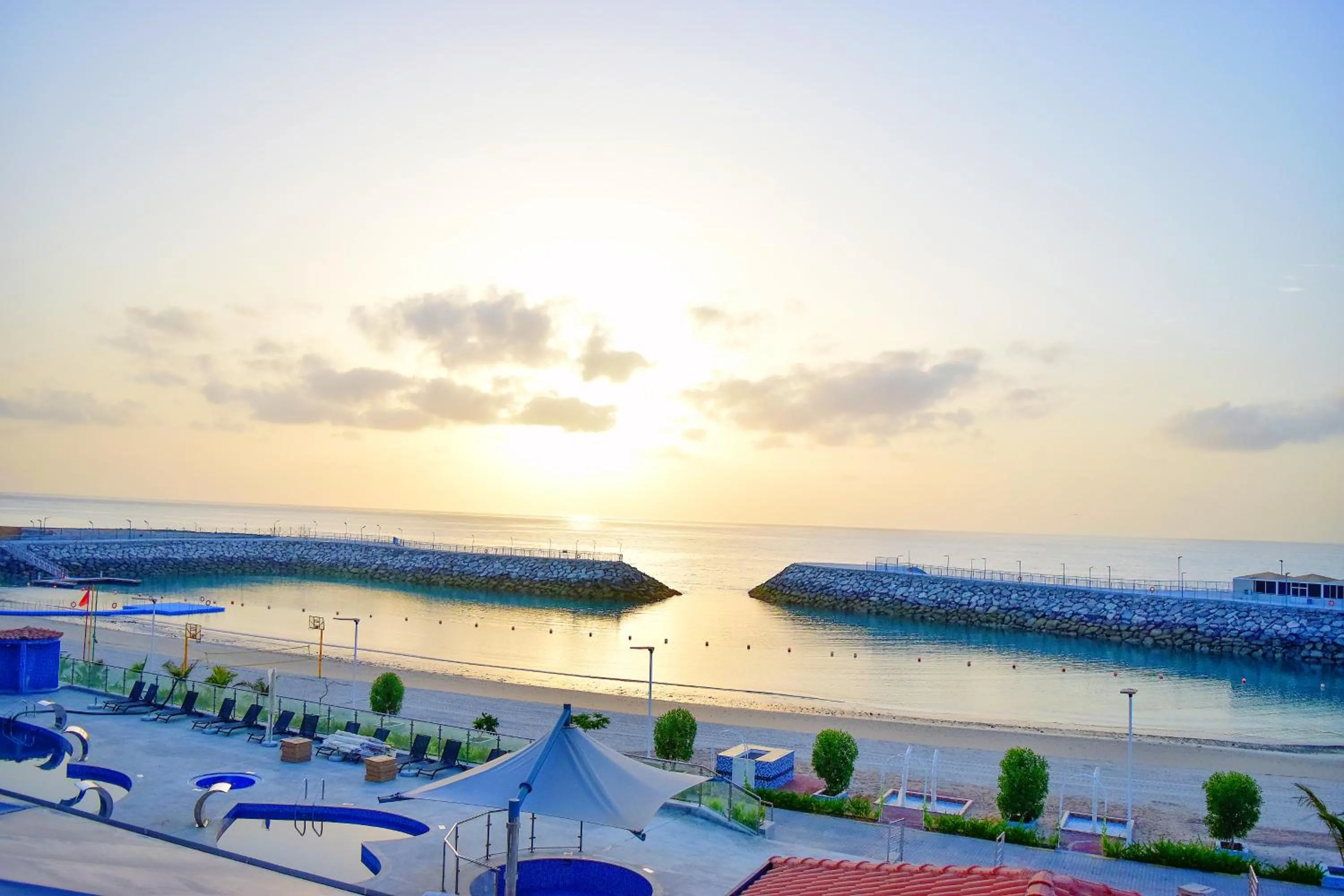 Sea view in Mirage Bab Al Bahr Hotel